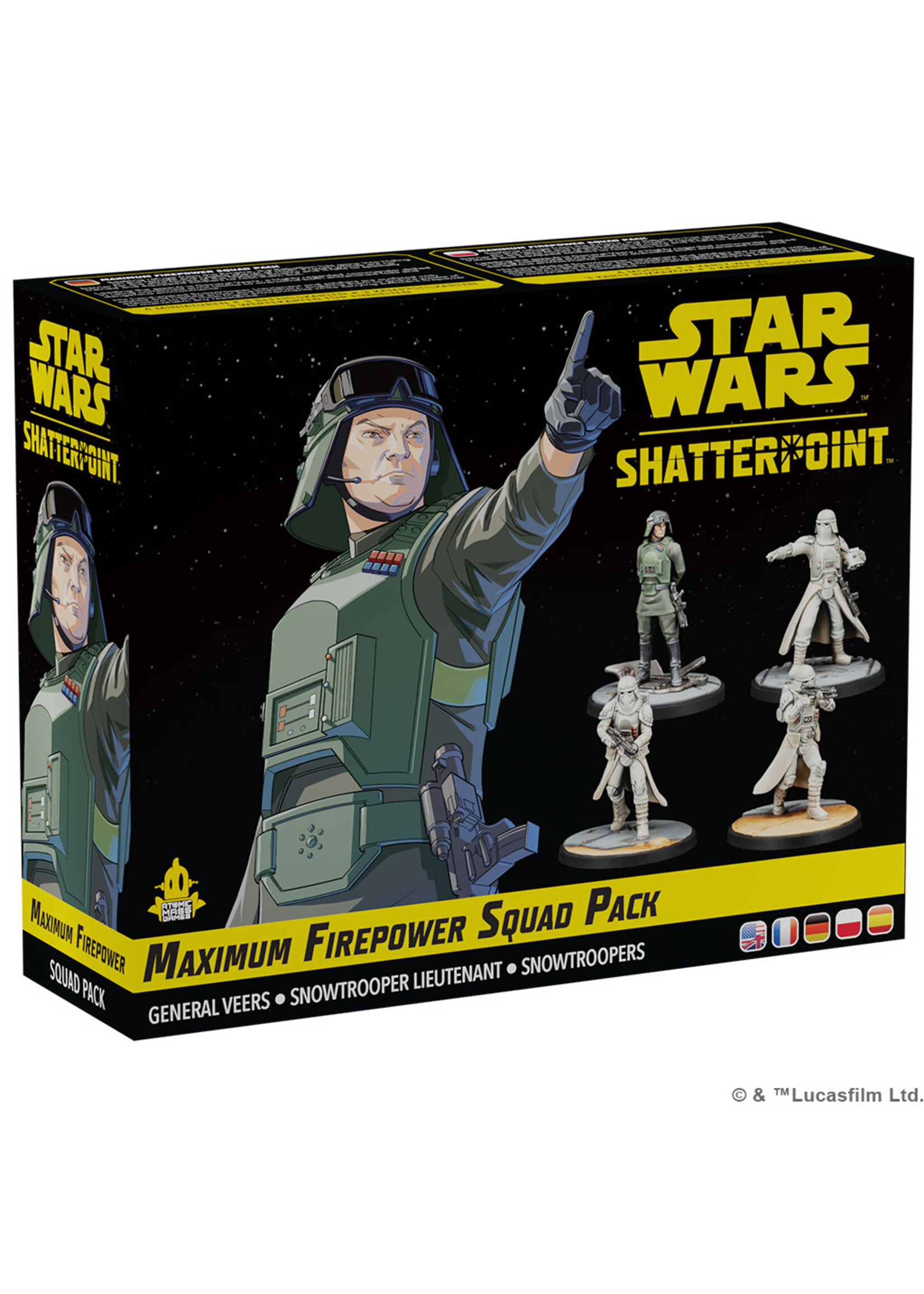 Atomic Mass Games Star Wars: Shatterpoint - Maximum Firepower Squad Pack