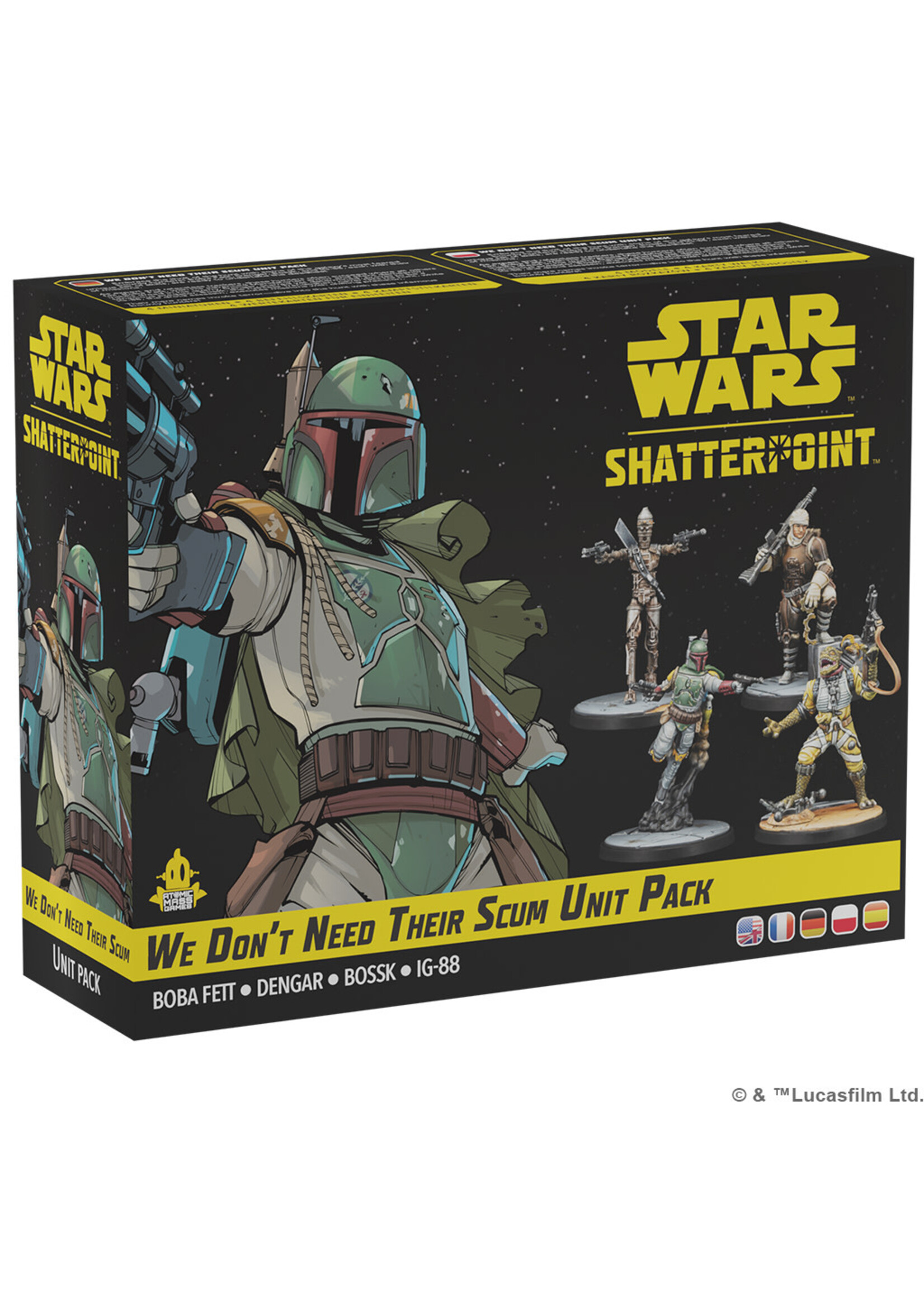 Atomic Mass Games Star Wars: Shatterpoint - We Don’t Need Their Scum Unit Pack