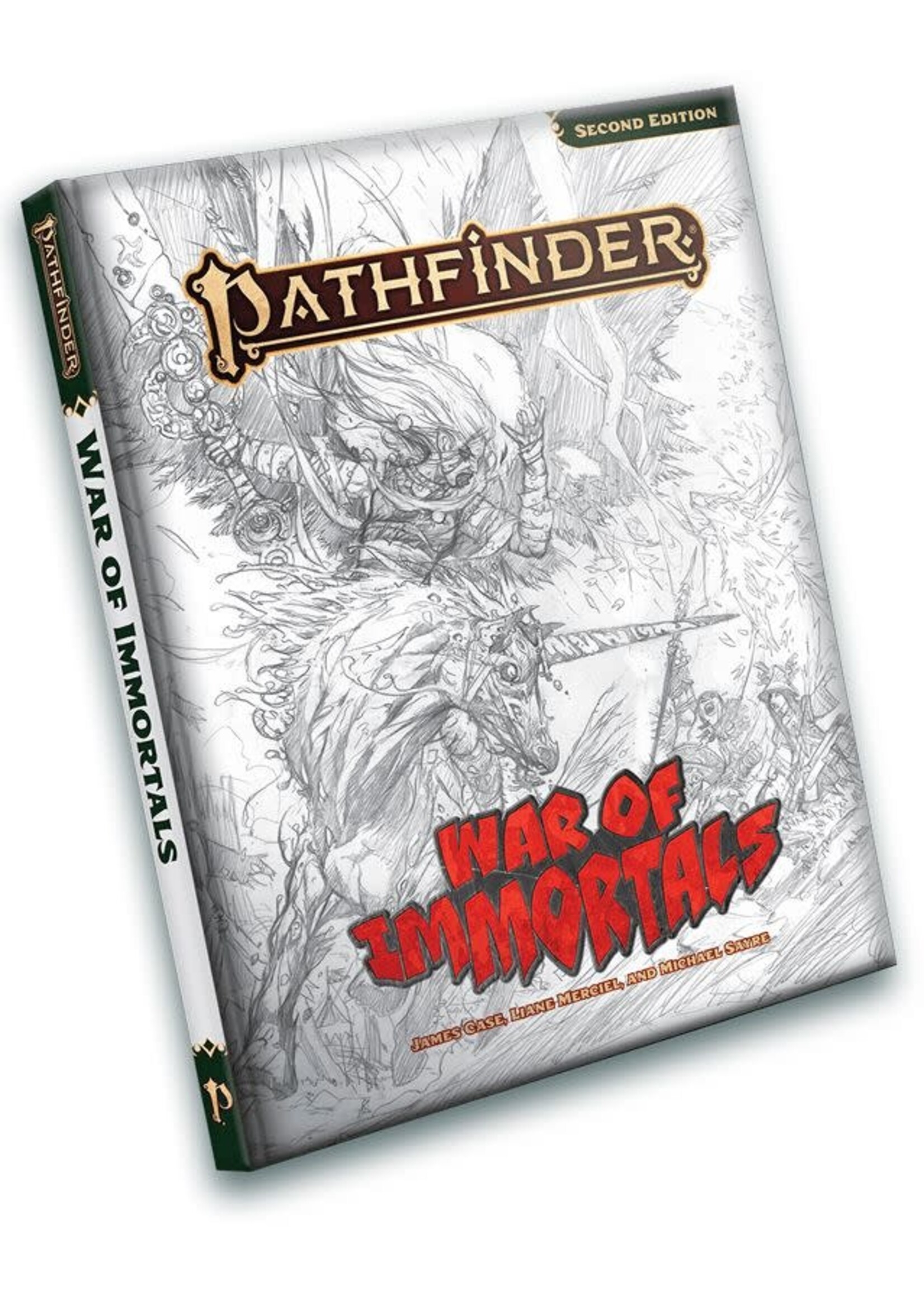 PAIZO Pathfinder 2E: War of Immortals Sketch Cover Edition