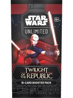 Fantasy Flight Games Star Wars Unlimited: Twilight of the Republic Booster Pack