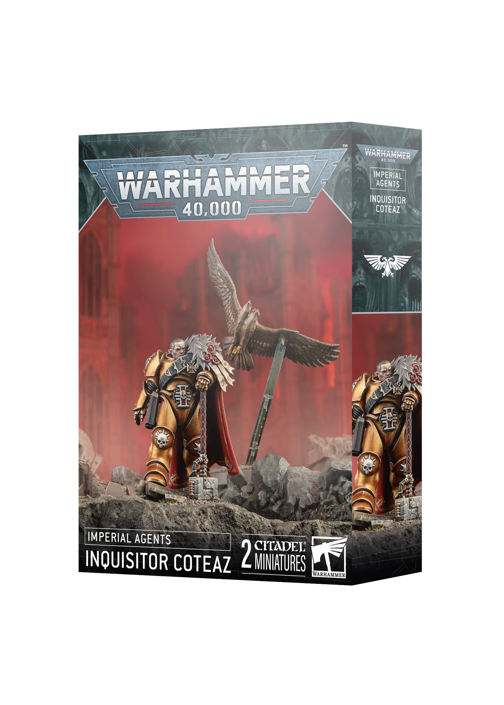 Games Workshop INQUISITOR COTEAZ AND THE GLODOVAN EAGLE