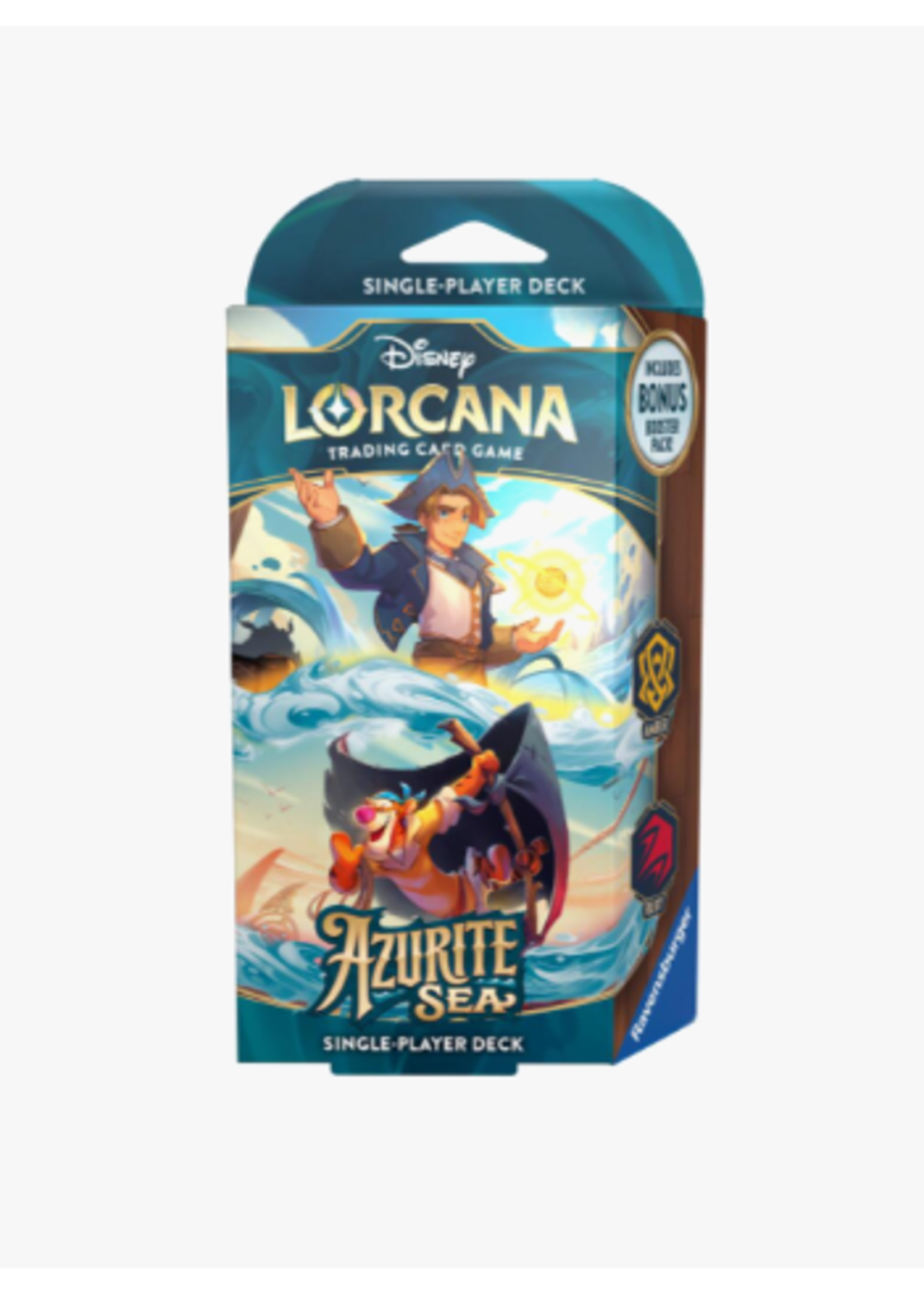 Ravensburger Disney Lorcana TCG: Azurite Sea - Starter Deck: Amber & Ruby