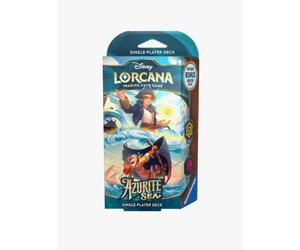 Disney Lorcana TCG: Azurite Sea - Starter Deck: Amber & Ruby - Just Games