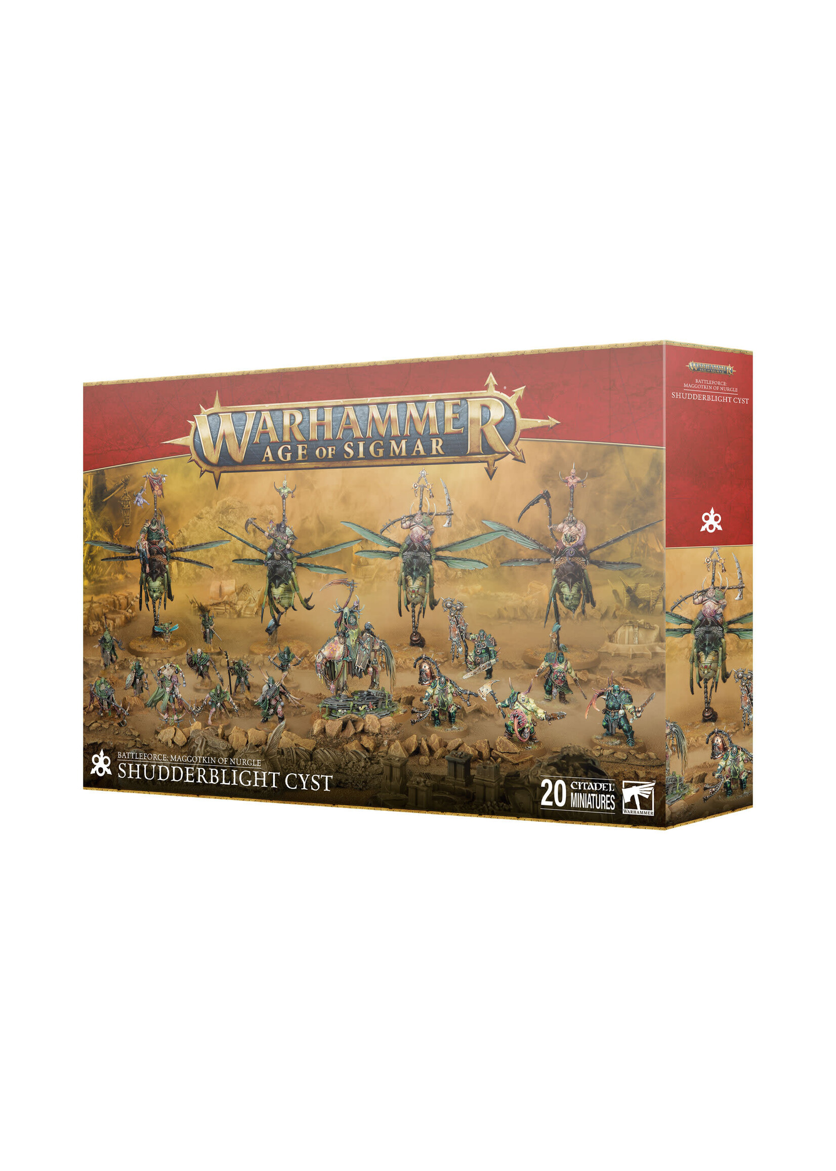 Games Workshop MAGGOTKIN OF NURGLE: SHUDDERBLIGHT CYST
