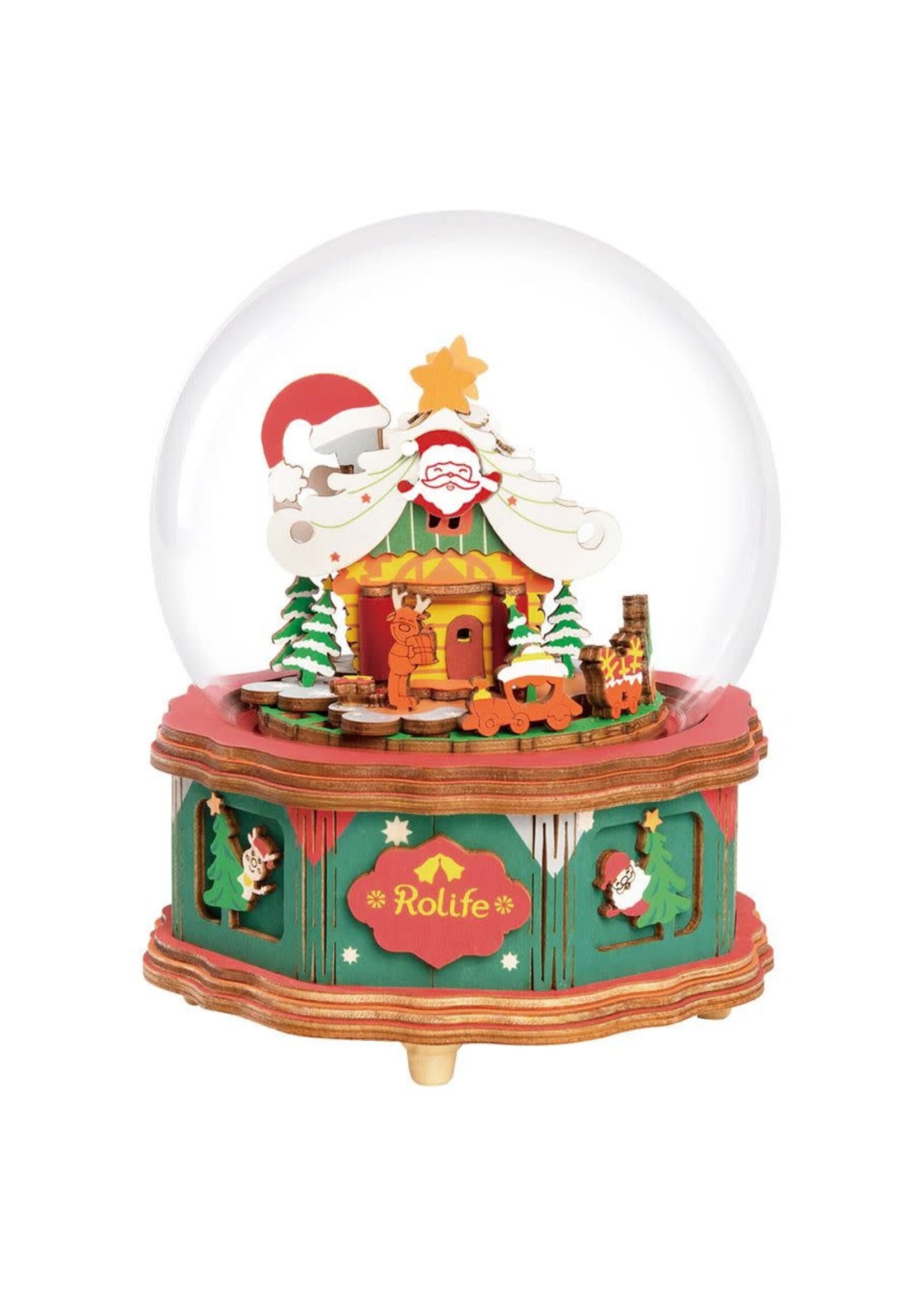 Robotime Music Box Puzzle: Christmas Town