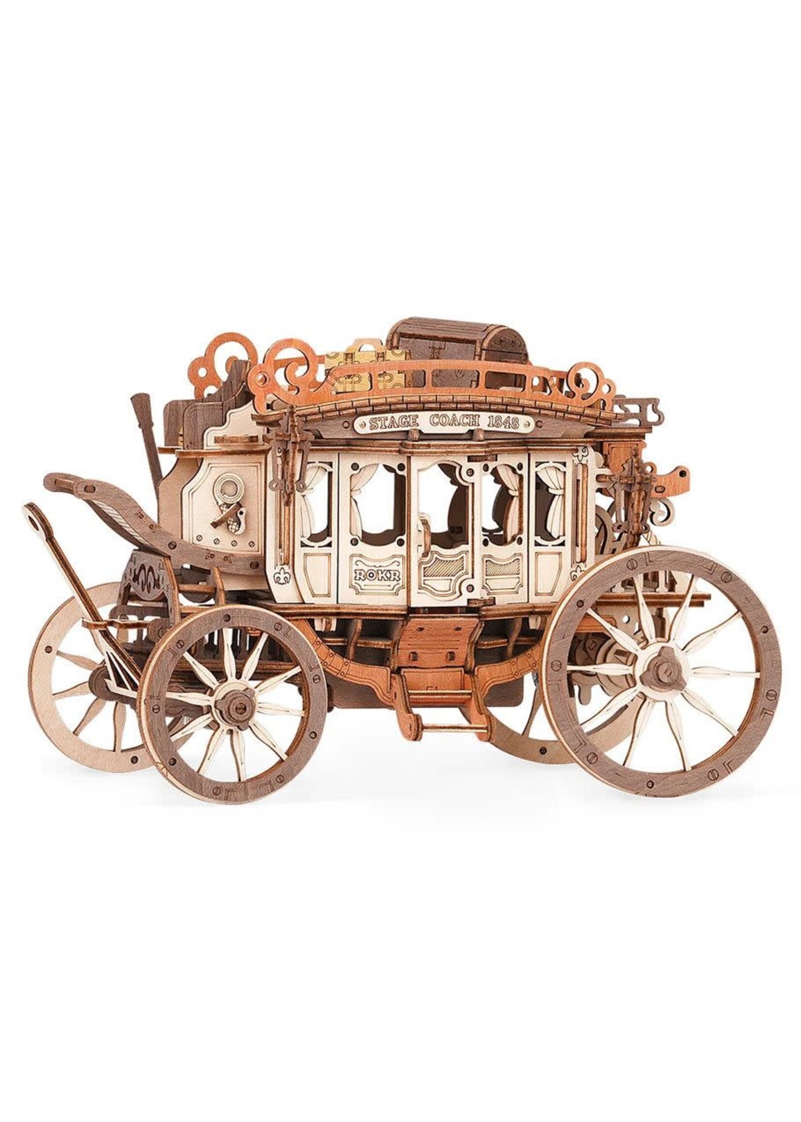 Robotime Music Box Puzzle: Rolling Stagecoach