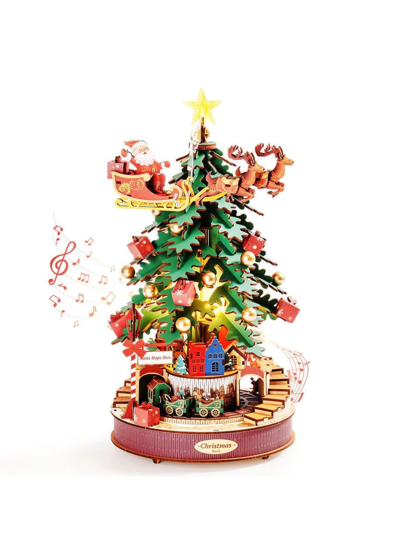 Robotime Music Box Puzzle: Christmas Melody Tree