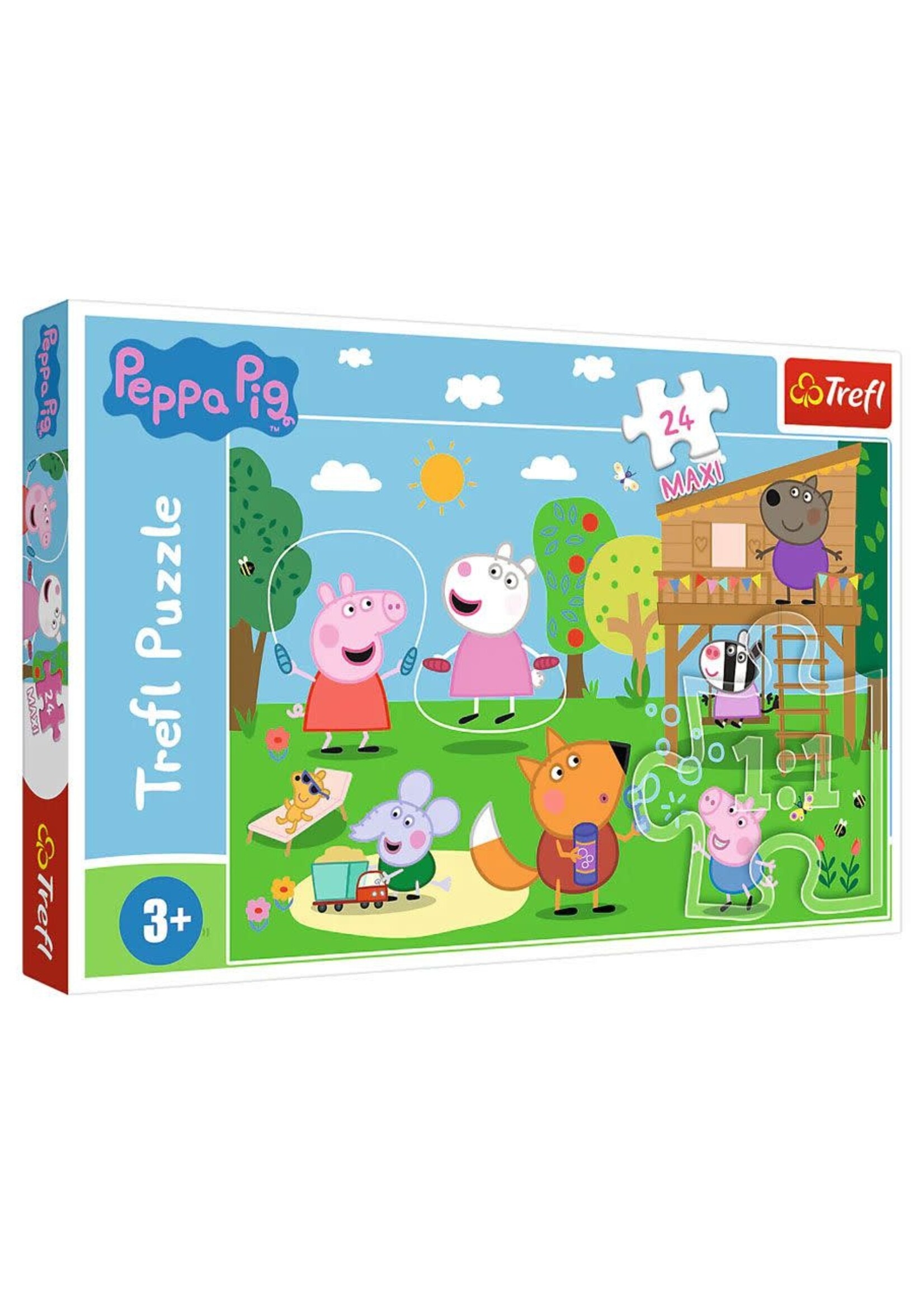 Trefl Puzzle: Peppa Fun in Grass 24 Maxi