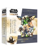 Trefl Puzzle: Star Wars: Woodcraft: The Mysterious Grogu 500+5 Piece