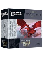 Trefl Puzzle: Woodcraft: D&D: Ancient Red Dragon 500+1 Piece