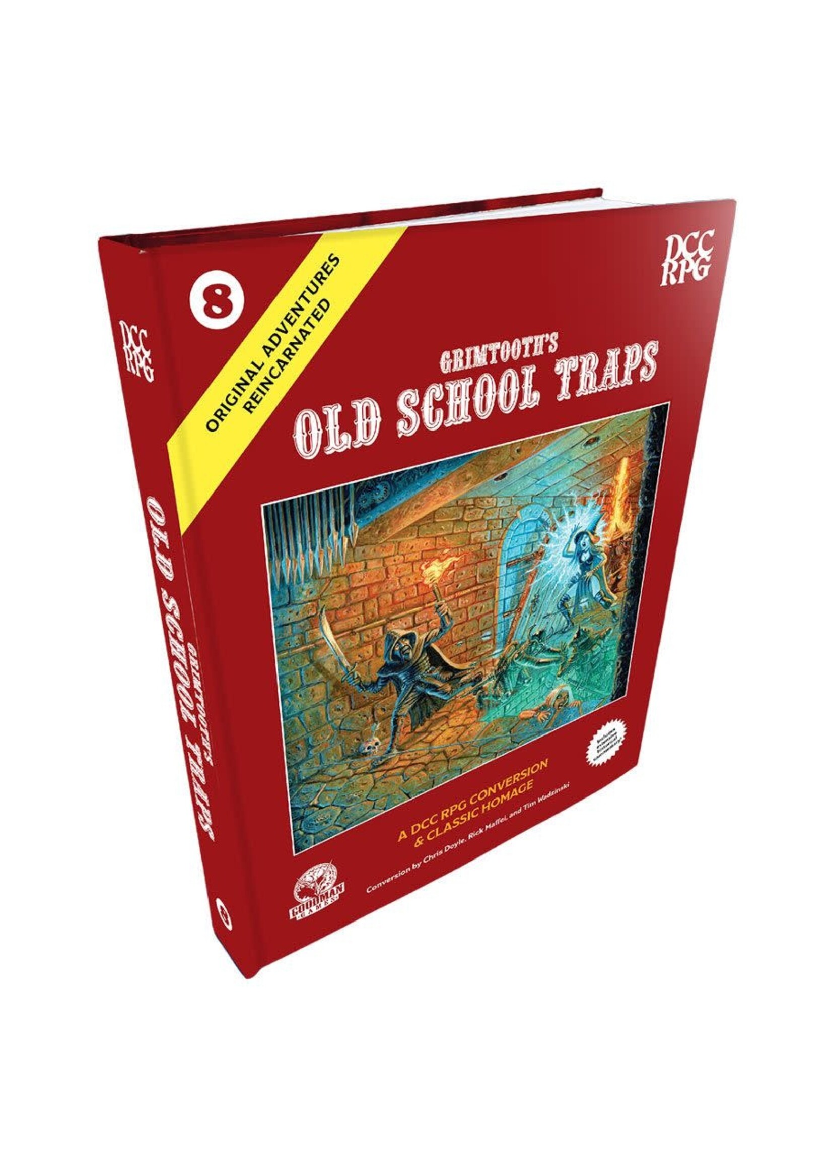 Goodman Games Dungeon Crawl Classics: Original Adventures Reincarnated #8 Grimtooth’s Old School Traps