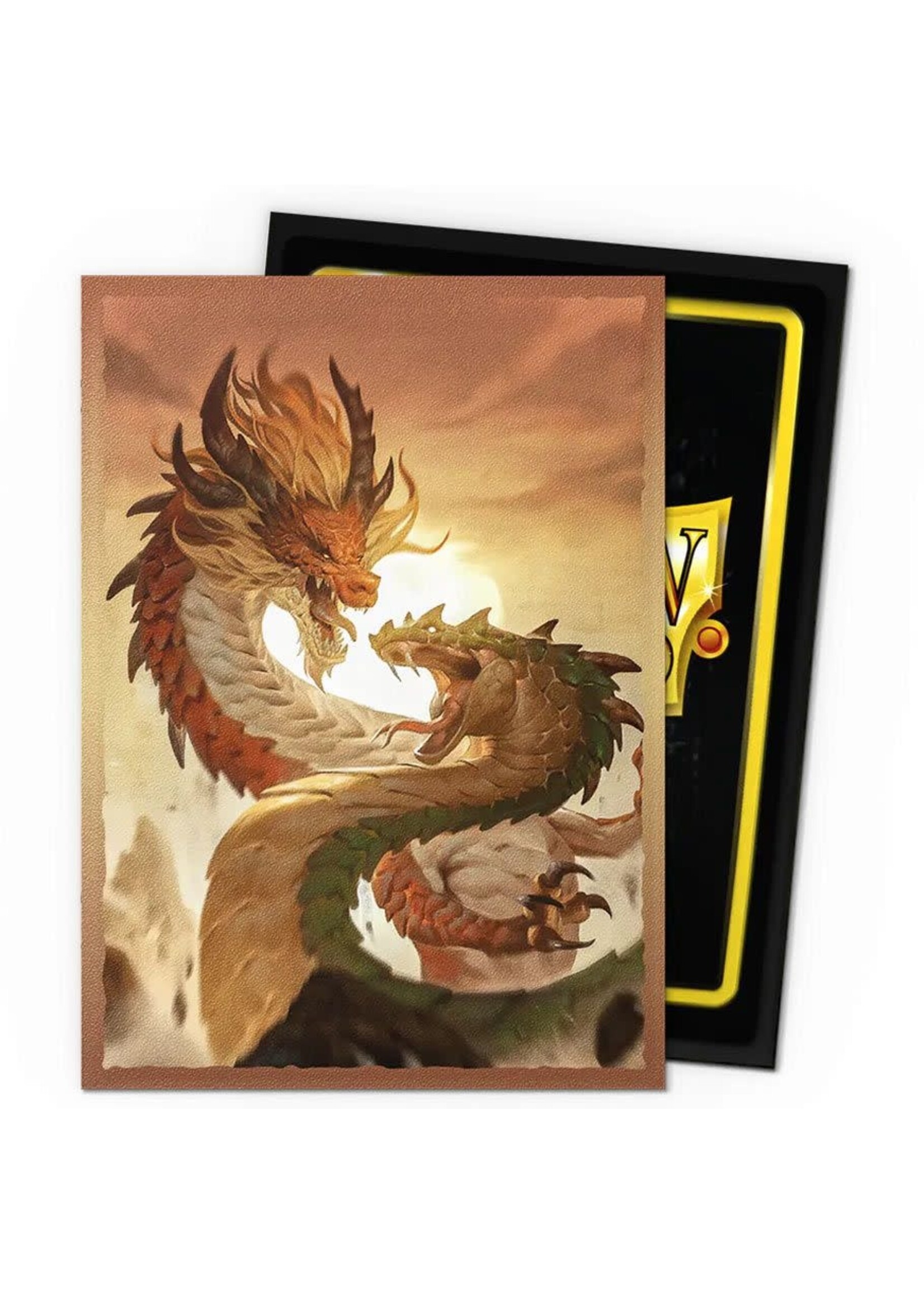 Arcane Tinmen Dragon Shield: Art: Dual Matte: Wood Snake (100)