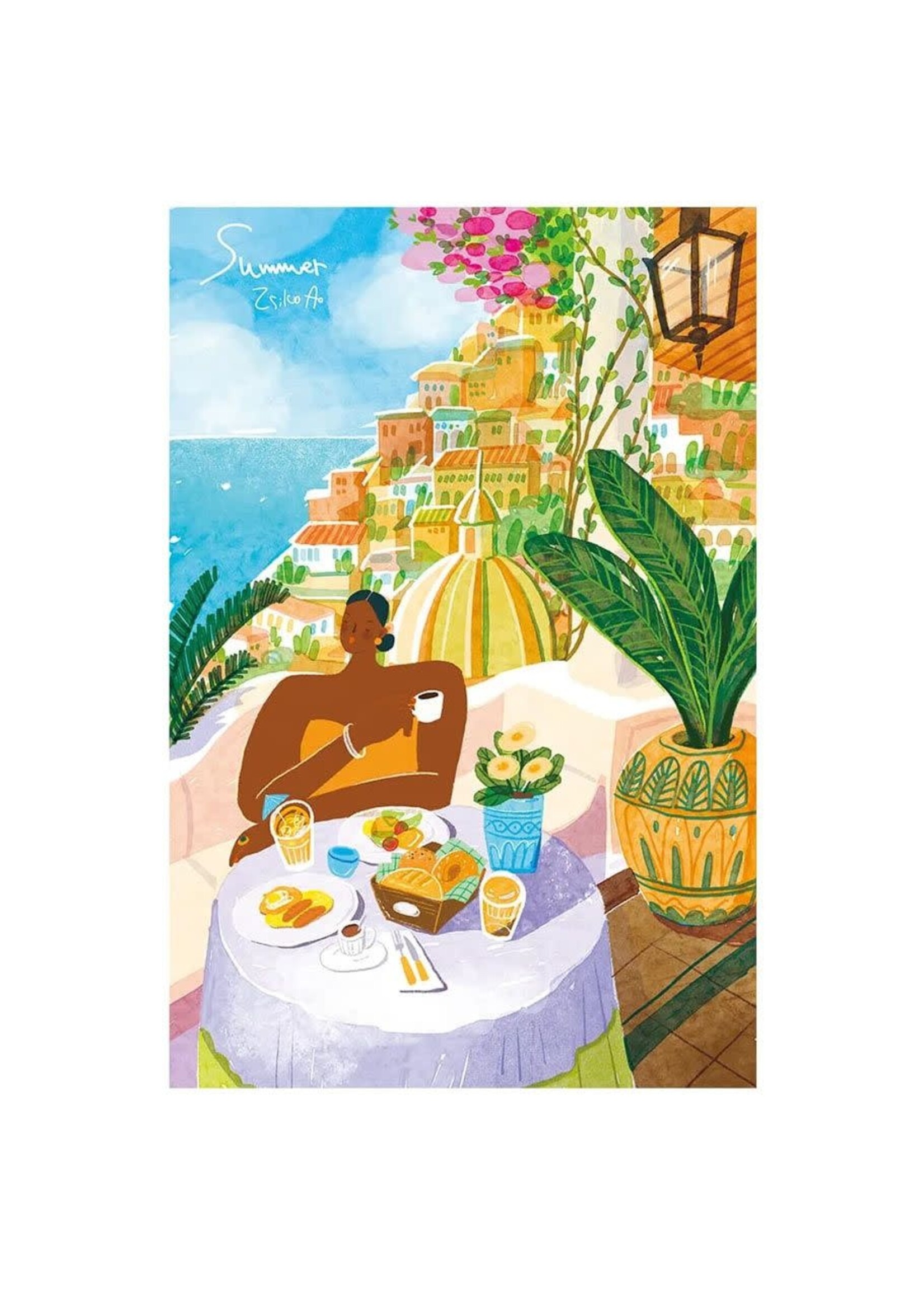 Robotime Puzzle: Amalfi Holiday 1000 pcs