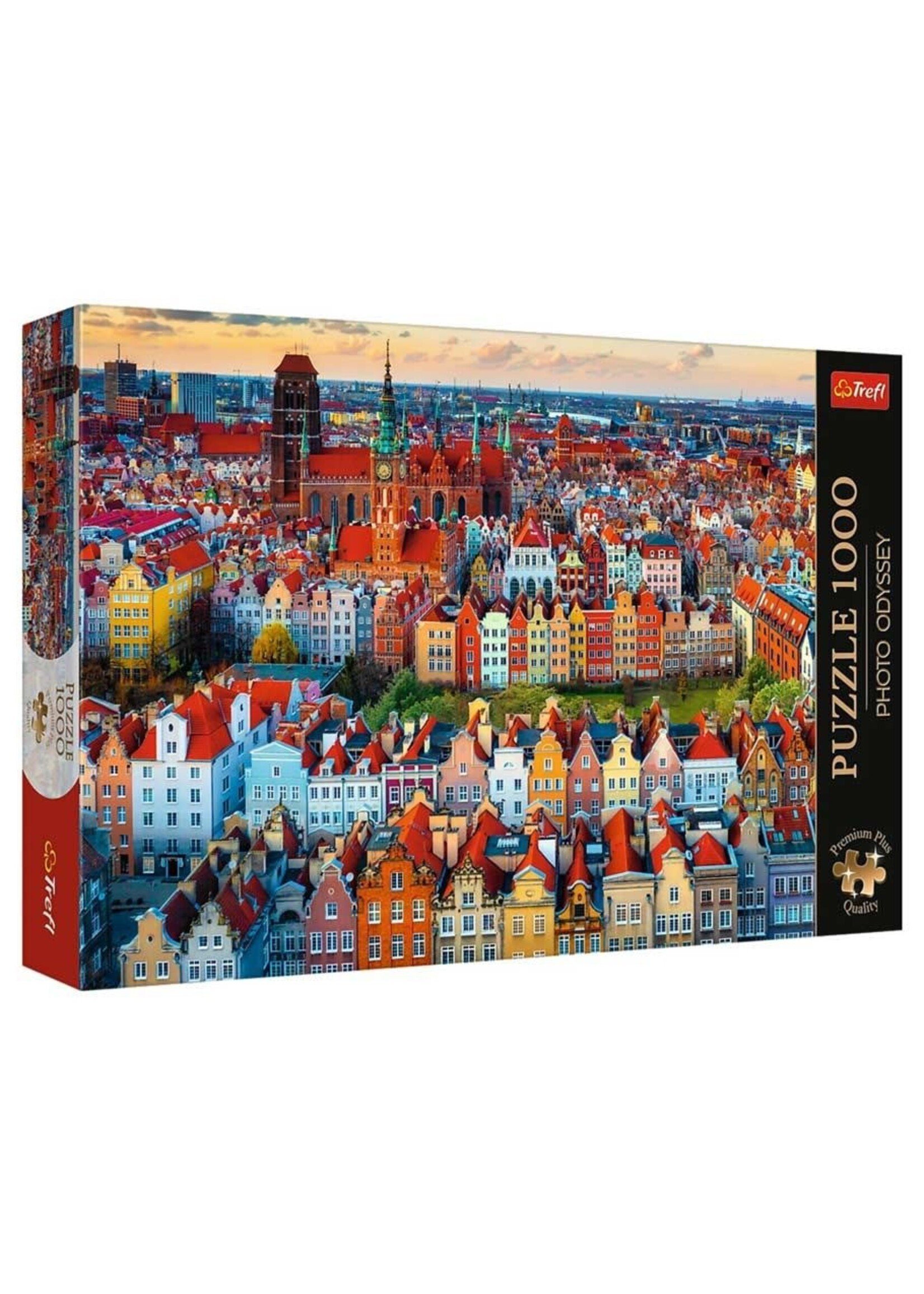 Trefl Puzzle: View on Gdańsk, Poland 1000 Piece