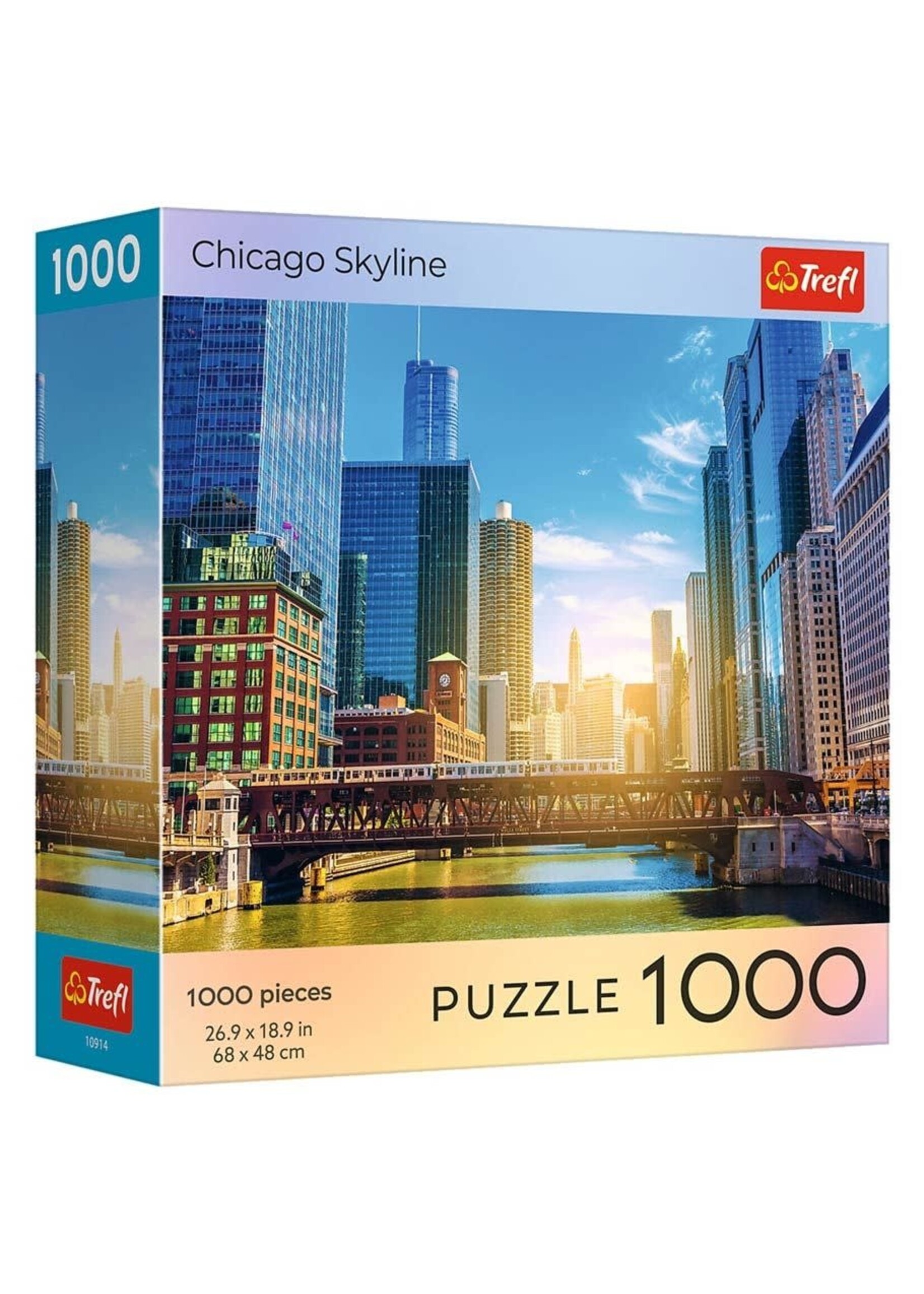 Trefl Puzzle: Chicago Skyline 1000 Piece