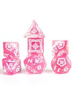 Sirius Dice D&D Adventure Dice: Wizard (Fuchsia)