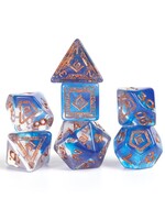 Sirius Dice D&D Adventure Dice: Wizard (Blue)