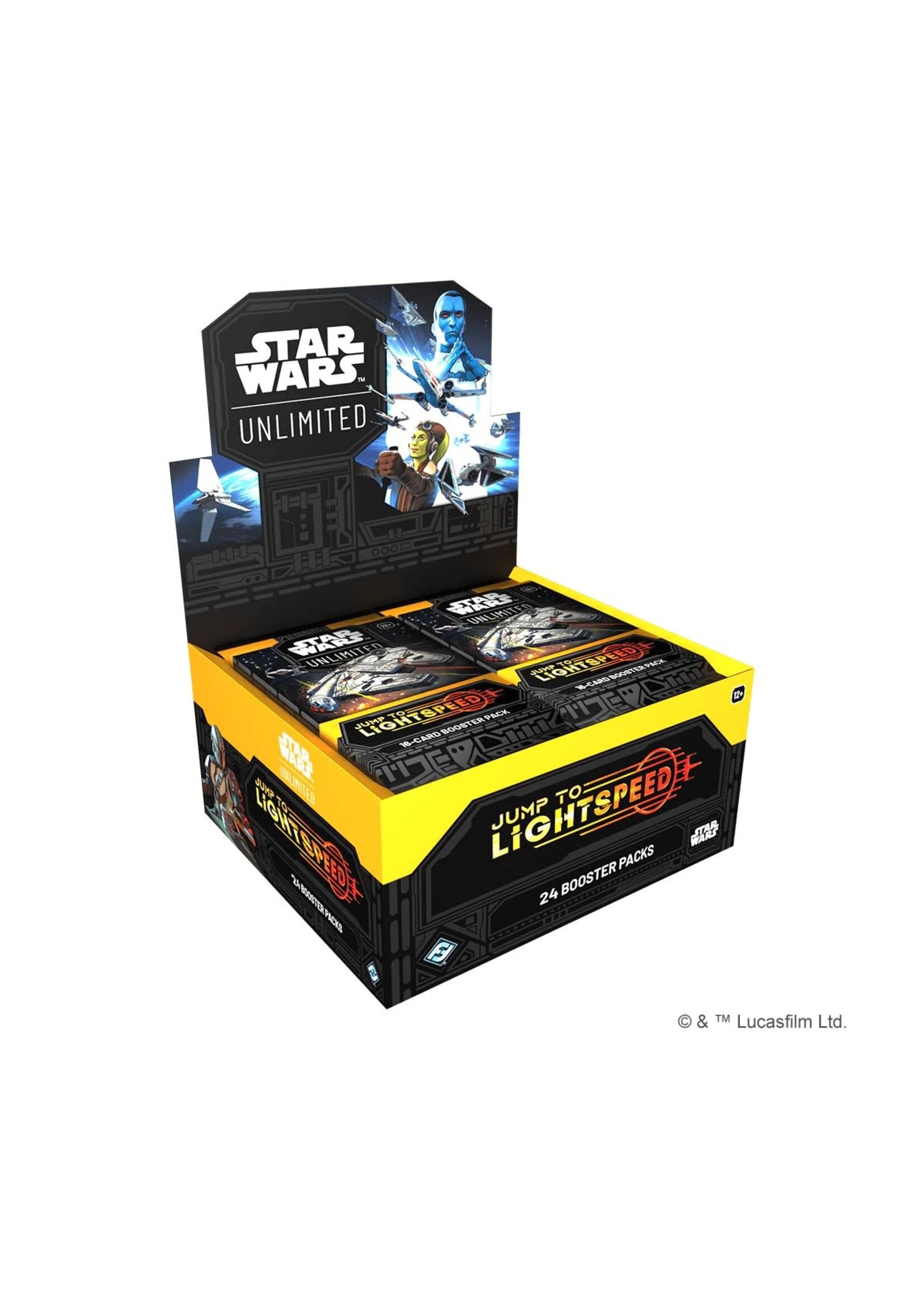 Fantasy Flight Games Star Wars Unlimited: Jump to Lightspeed Booster Box (24)