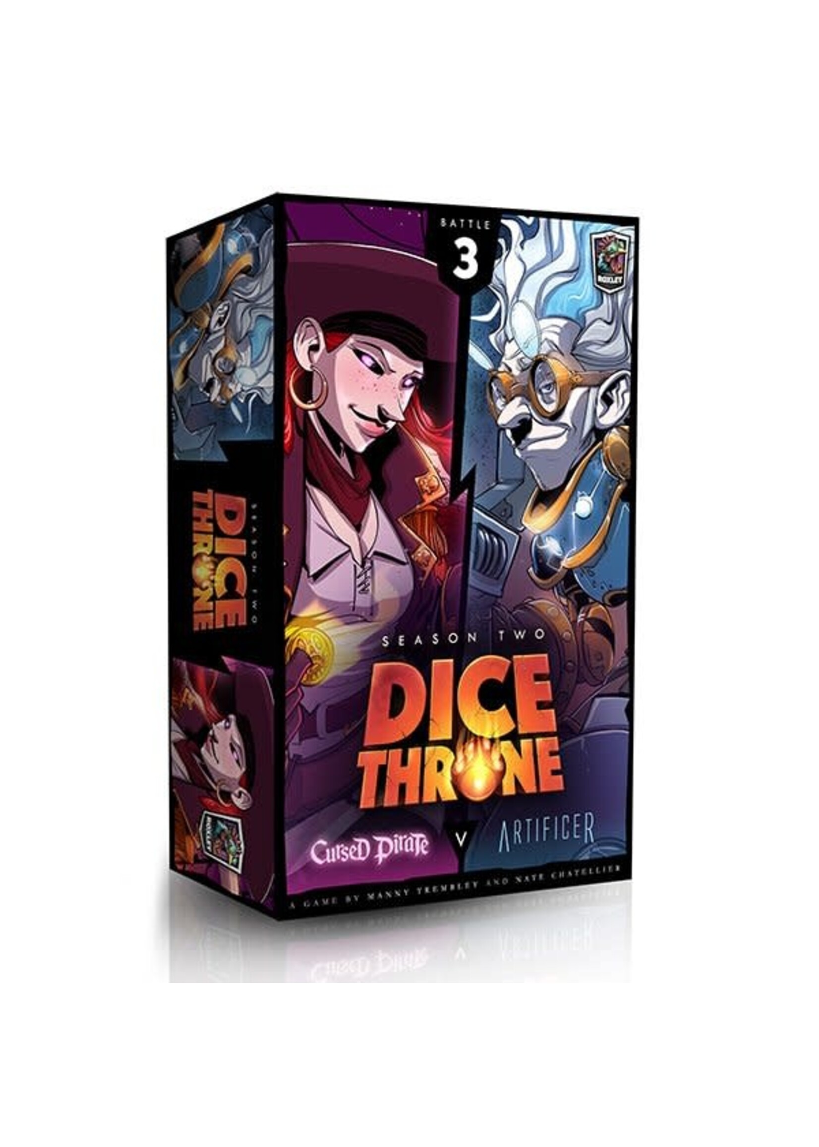 Roxley Dice Throne: Cursed Pirate vs Artificer