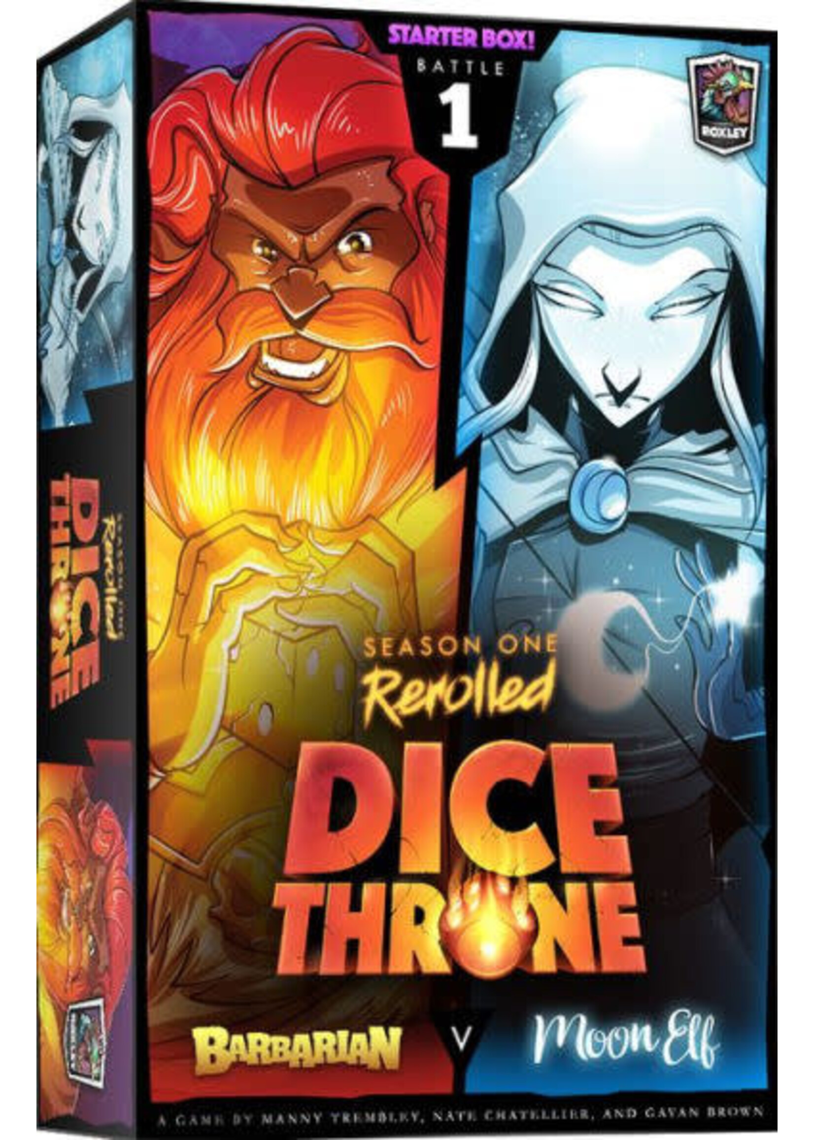 Roxley Dice Throne: Barbarian vs. Moon Elf
