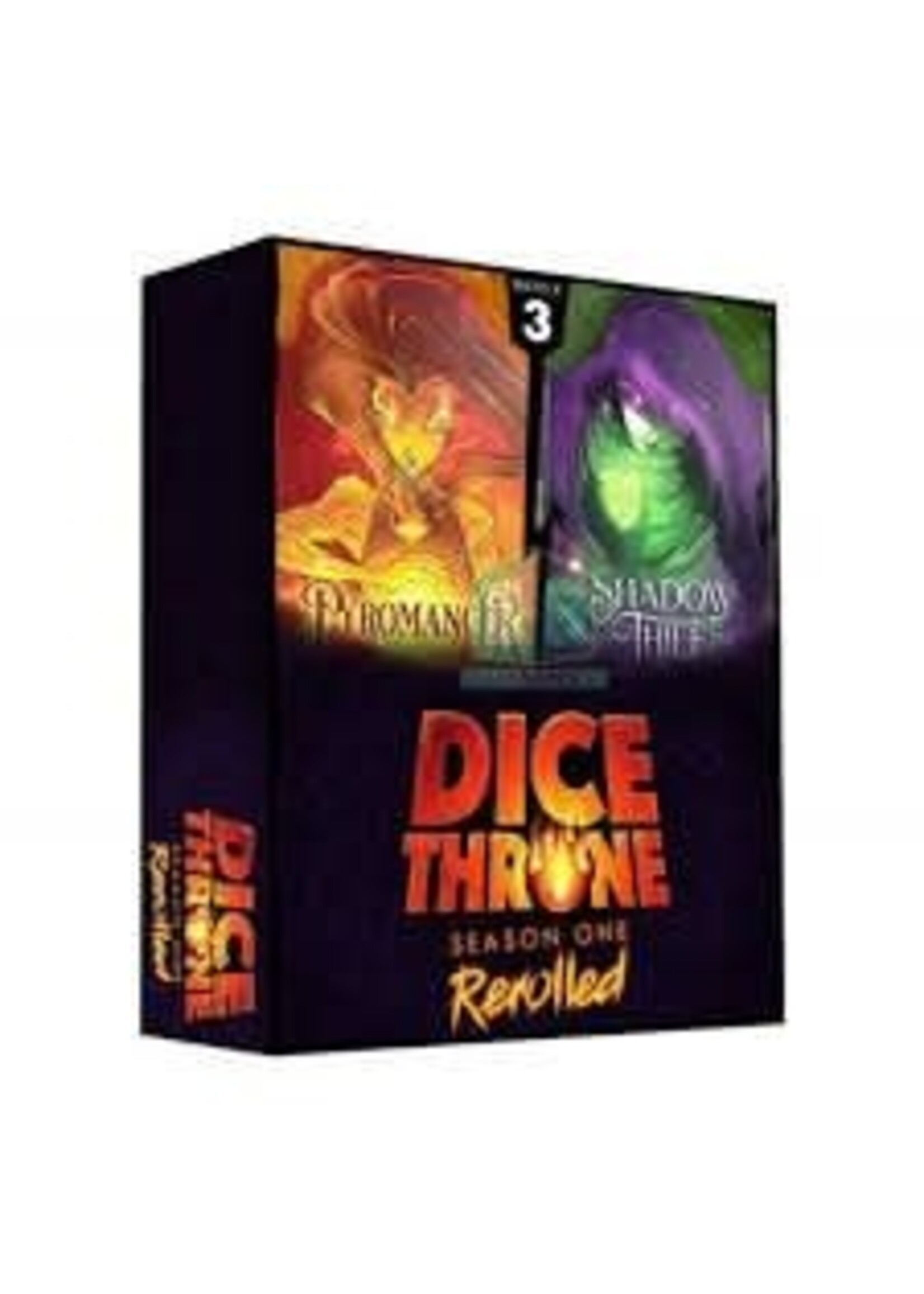 Roxley Dice Throne: Pyromancer vs. Shadow Thief