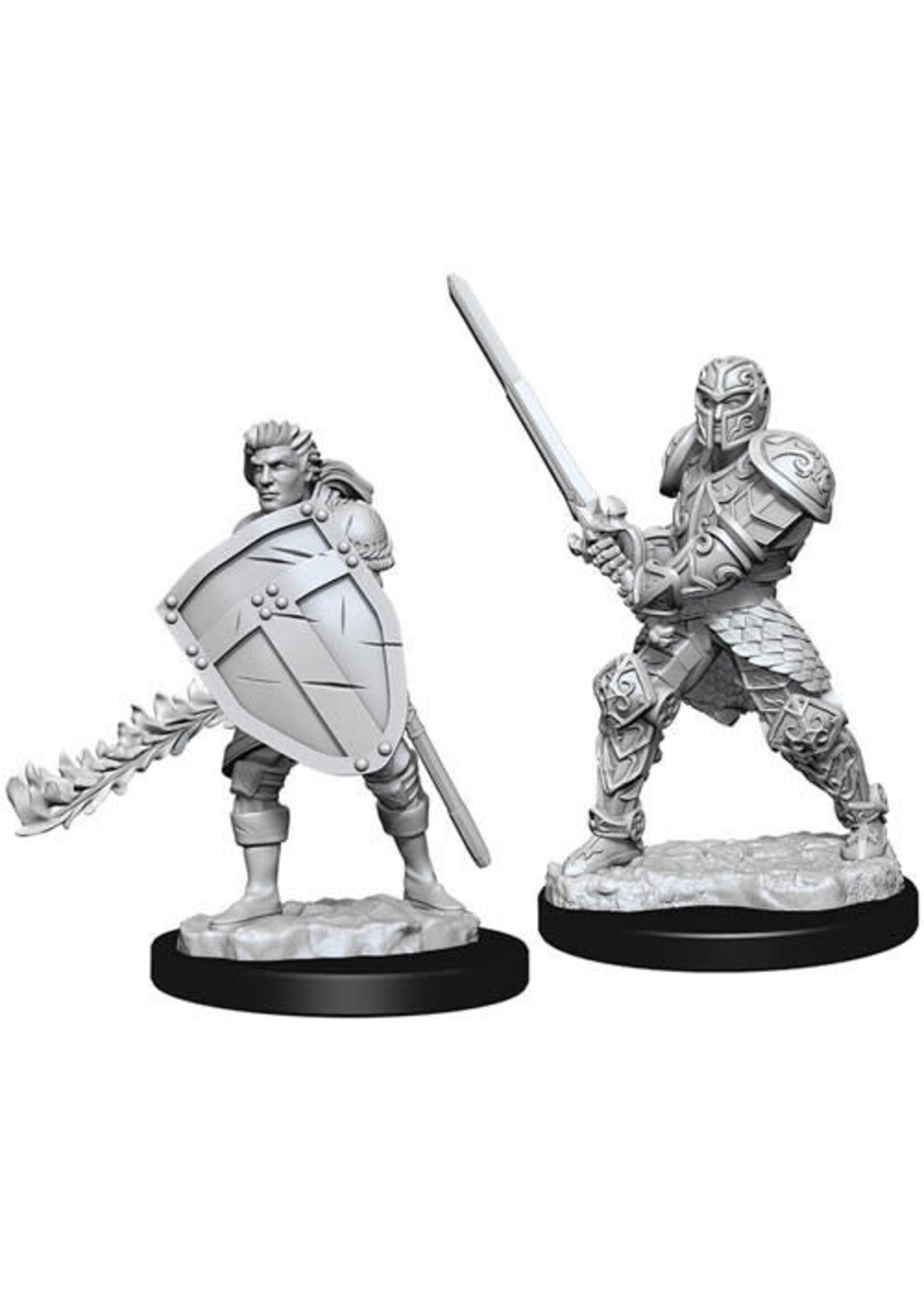 WizKids D&D Nolzur Human Fighter  (He/Him/They/Them)