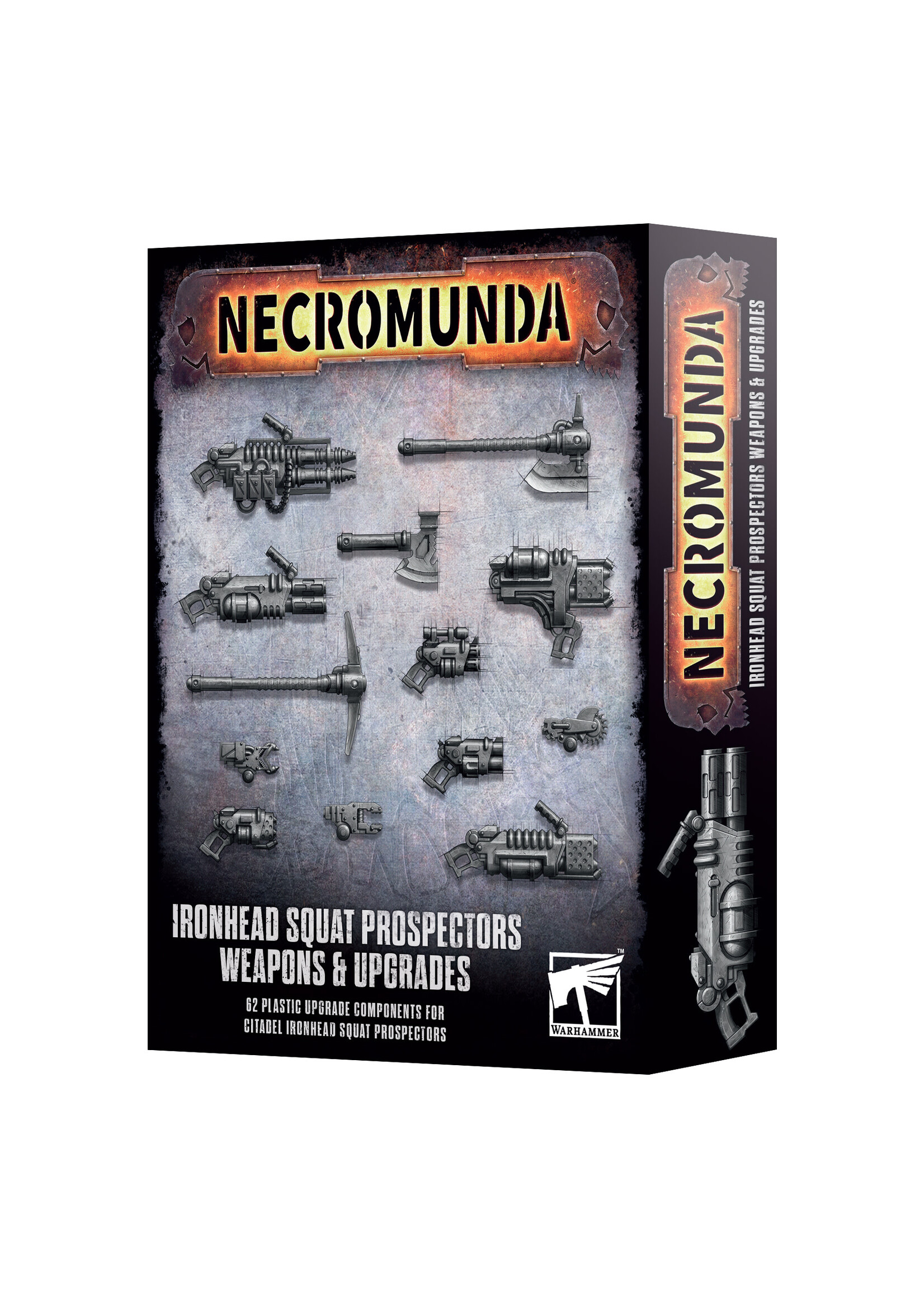 Games Workshop NECROMUNDA: SQUAT PROSPECTORS WEAPONS & UPGRADES