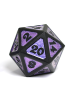 Die Hard Dice Metal Dice Dire d20 - Dreamscape Nightshade