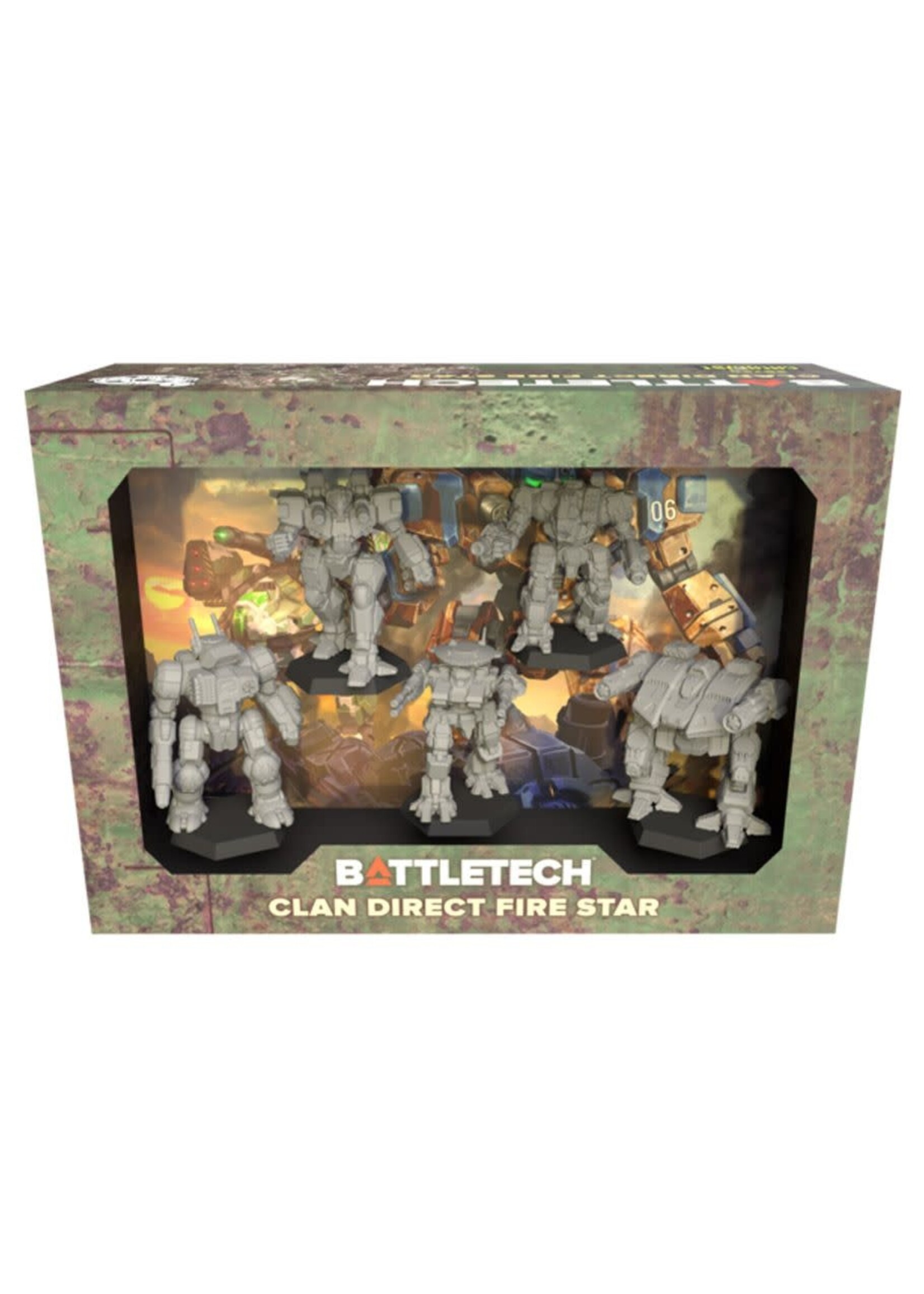 CATALYST GAME LABS BattleTech: Mercenaries Forcepack - The Clan Direct Fire Star