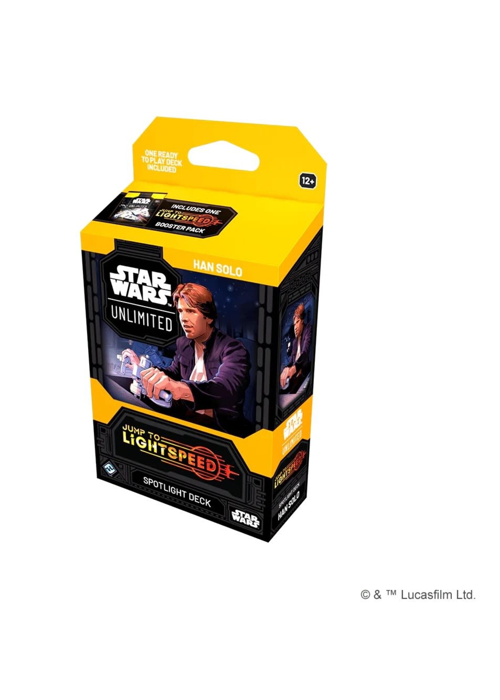 Fantasy Flight Games Star Wars Unlimited: Jump to Lightspeed Han Solo Deck