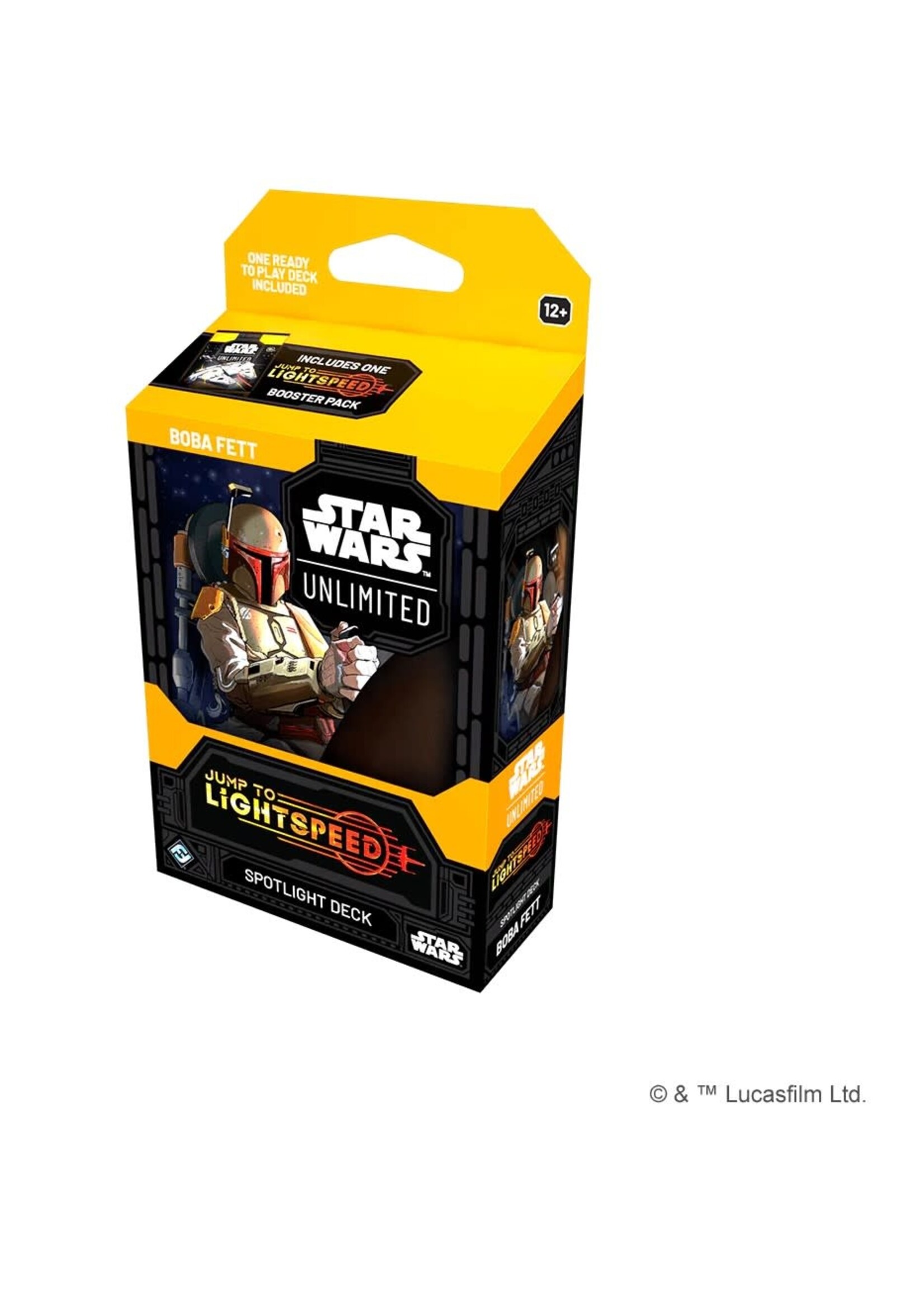 Fantasy Flight Games Star Wars Unlimited: Jump to Lightspeed Boba Fett Deck