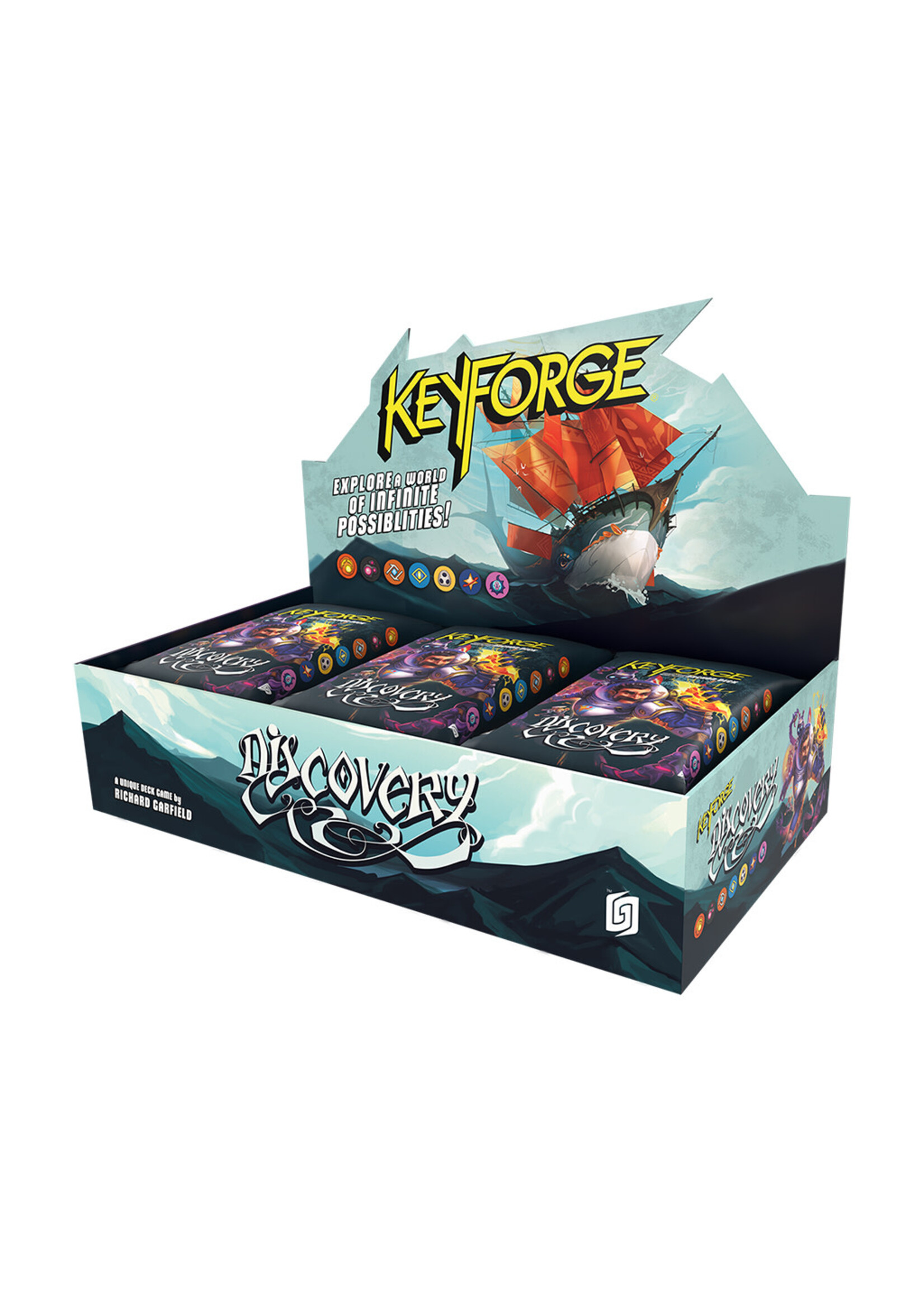 Ghost Galaxy KeyForge: Discovery Deck Display
