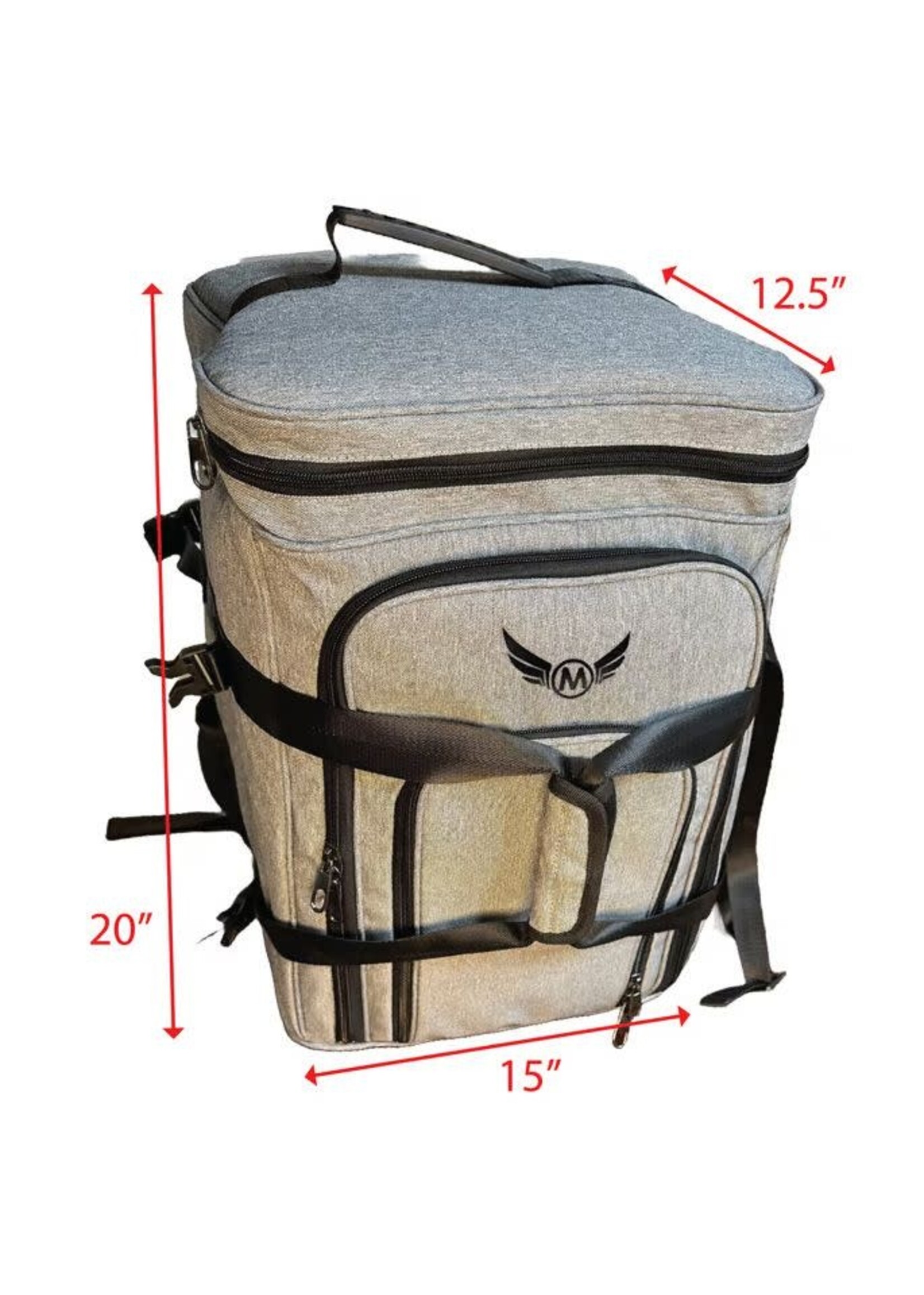 Mayday Games Ultimate Game Night Bag: Heather Grey