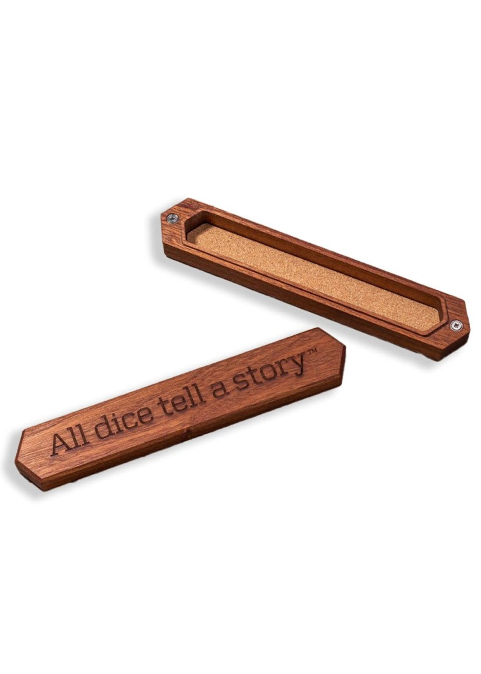 Q-Workshop Sapelli All Dice Box