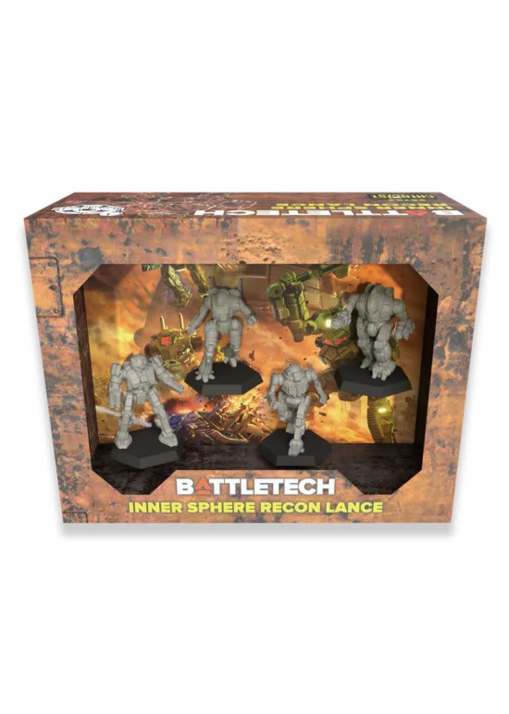 CATALYST GAME LABS BattleTech: Mercenaries Force Pack: Inner Sphere Recon Lance