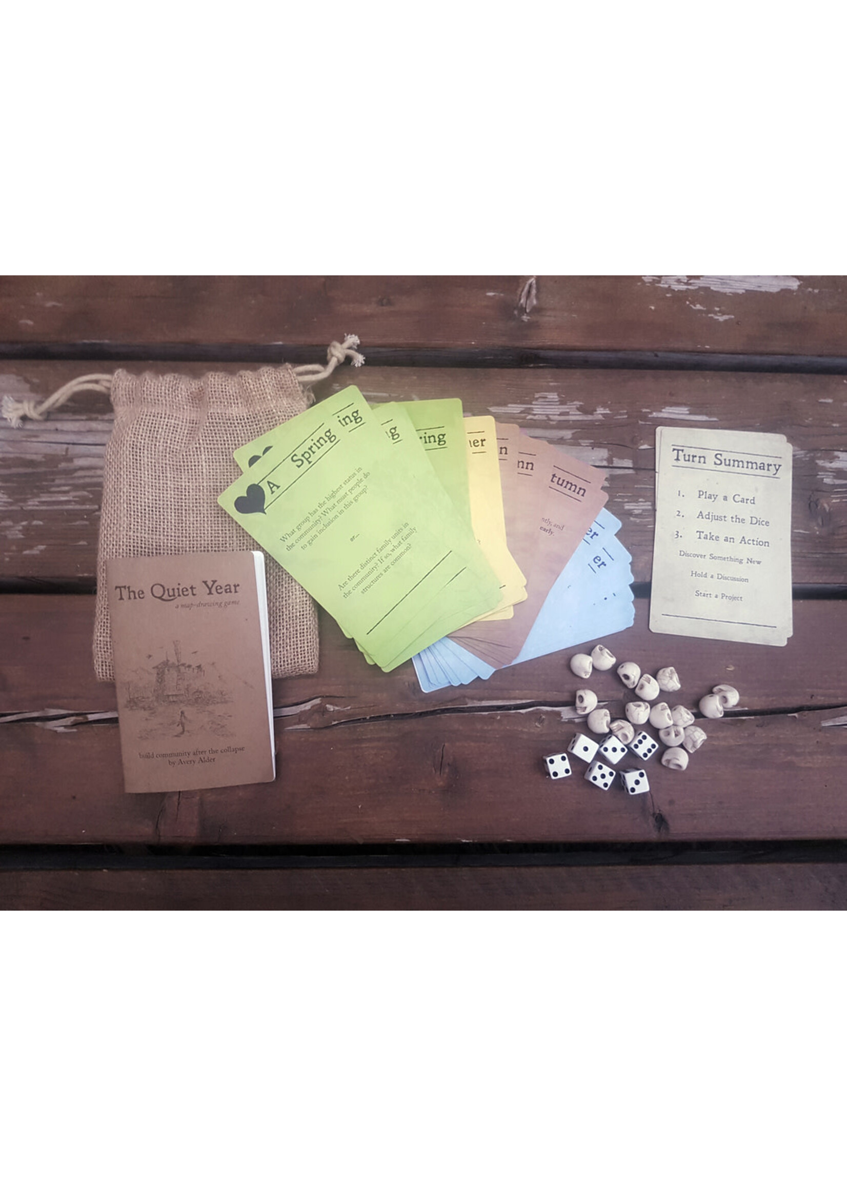The Quiet Year RPG (Updated Bag Set)