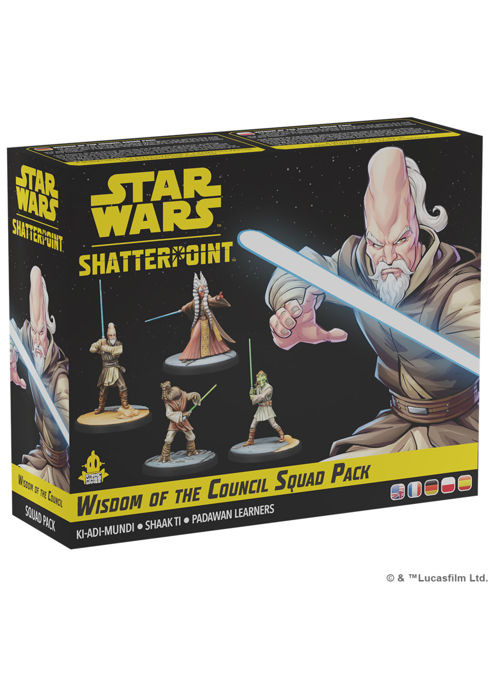 Atomic Mass Games Star Wars: Shatterpoint – Wisdom of the Council Squad Pack