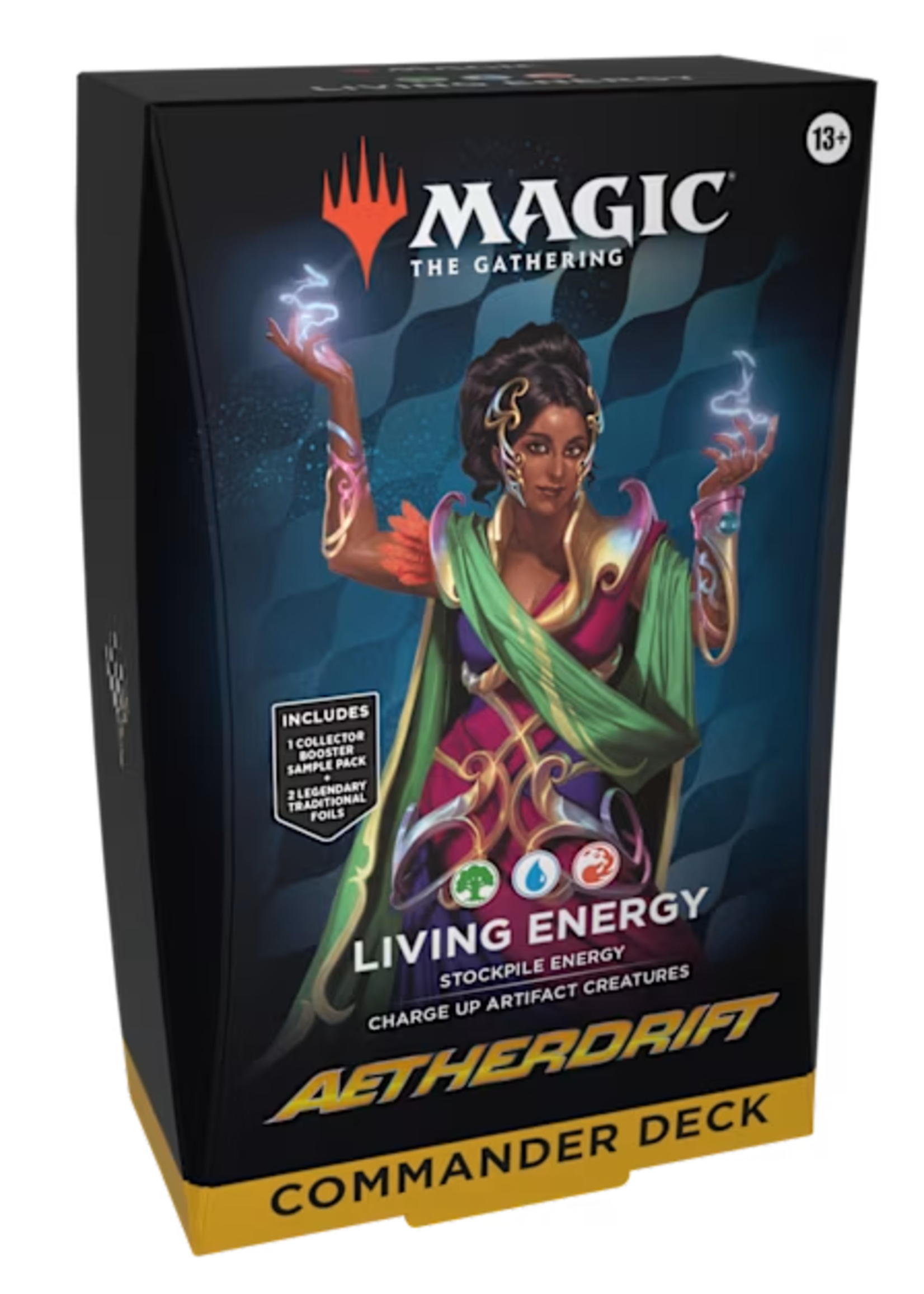 Wizards of the Coast MTG Aetherdrift Commander Deck - Living Energy