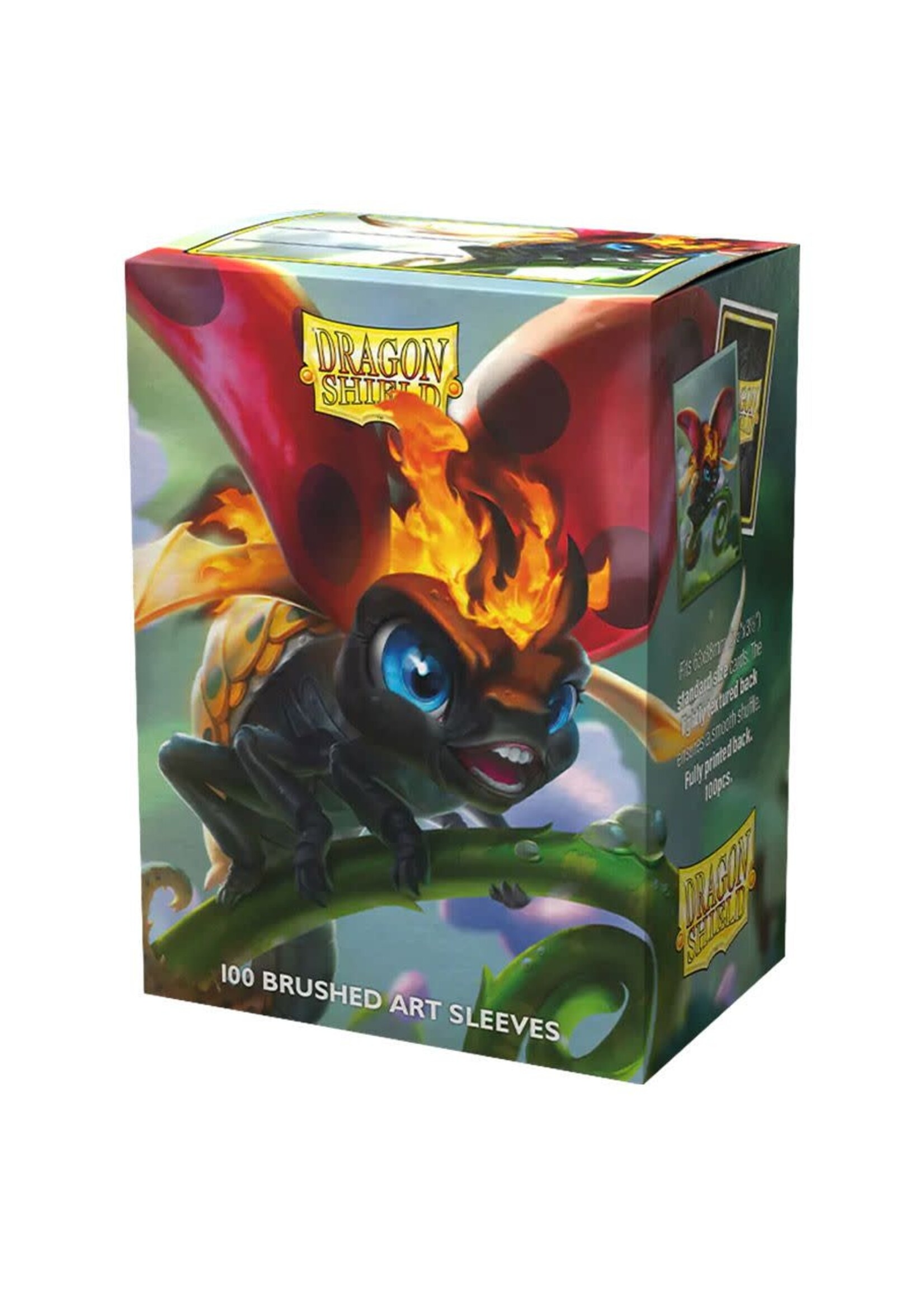 Arcane Tinmen Dragon Shield Art Brushed: The Burnbug (100)