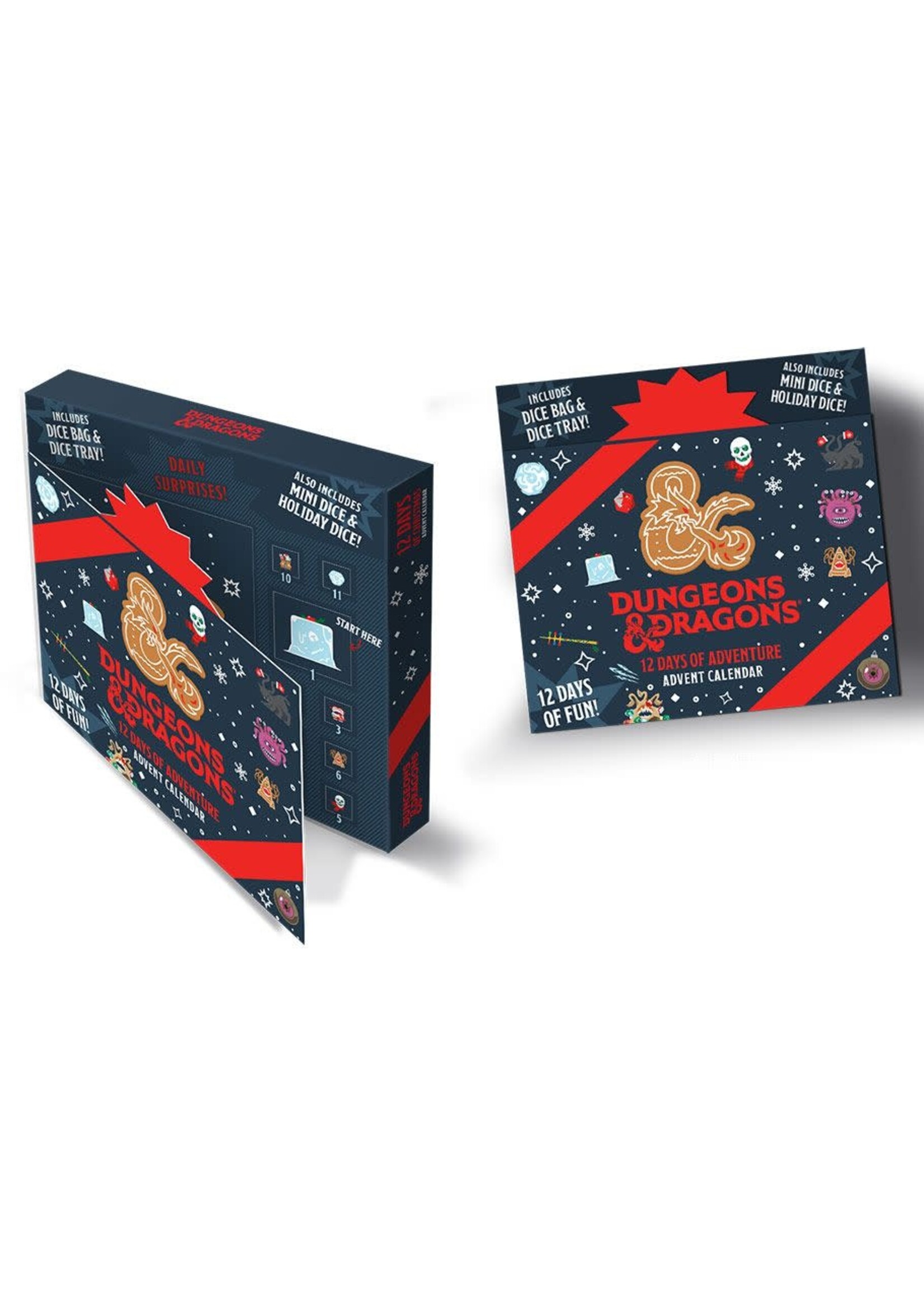 Fanroll LLC D&D 12 Dice of Adventure Advent Calendar