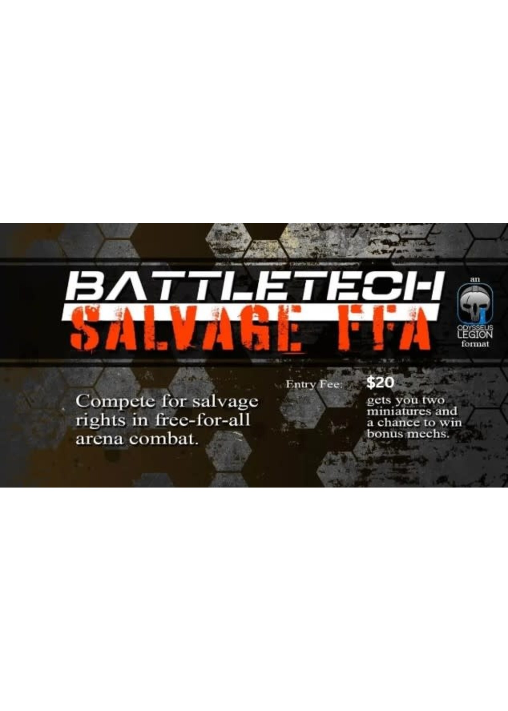 Battletech Salvage Free for All, May 1