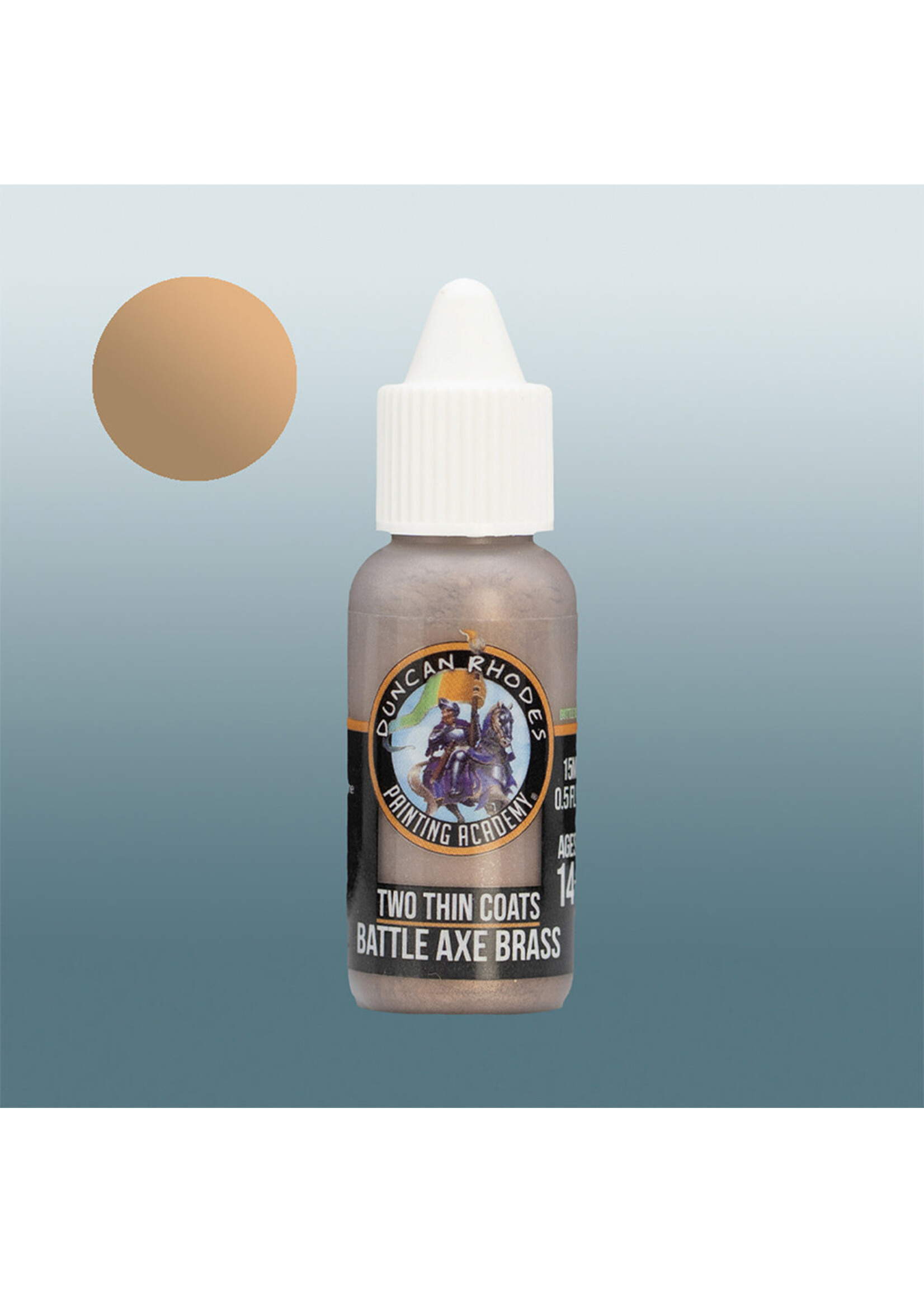 Duncan Rhodes Two Thin Coats: Battle Axe Brass