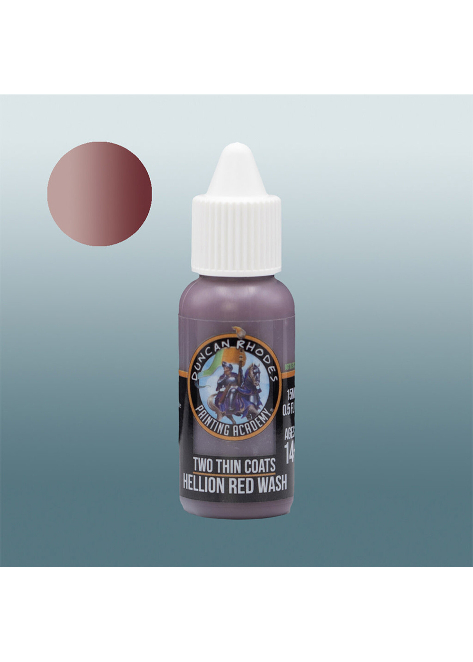 Duncan Rhodes Two Thin Coats: Hellion Red Wash