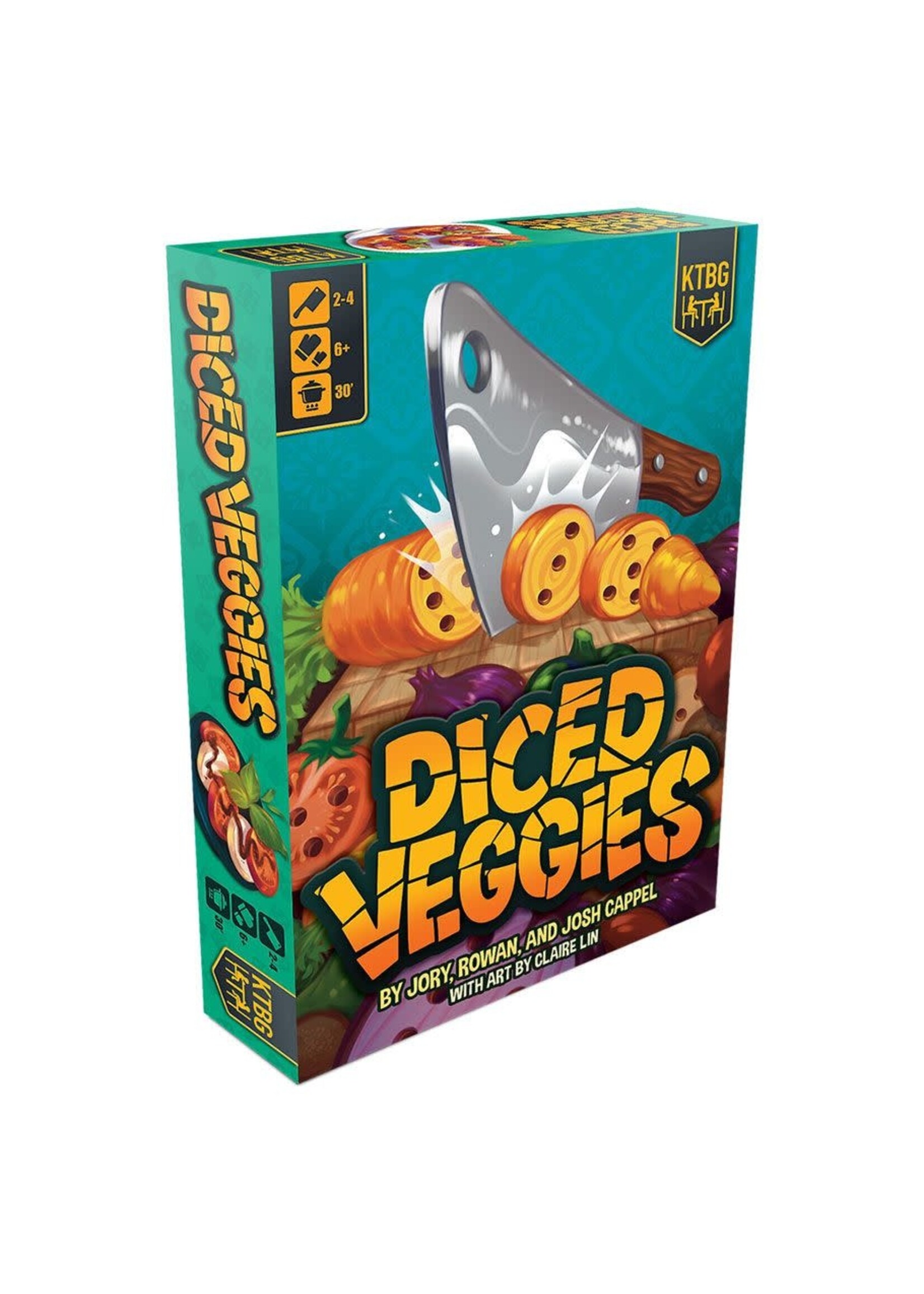 Kids Table Board Gaming Diced Veggies