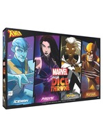 USAOPOLY Marvel Dice Throne: X-Men Box 1 Fighters (Iceman, Psylocke, Storm, and Wolverine)