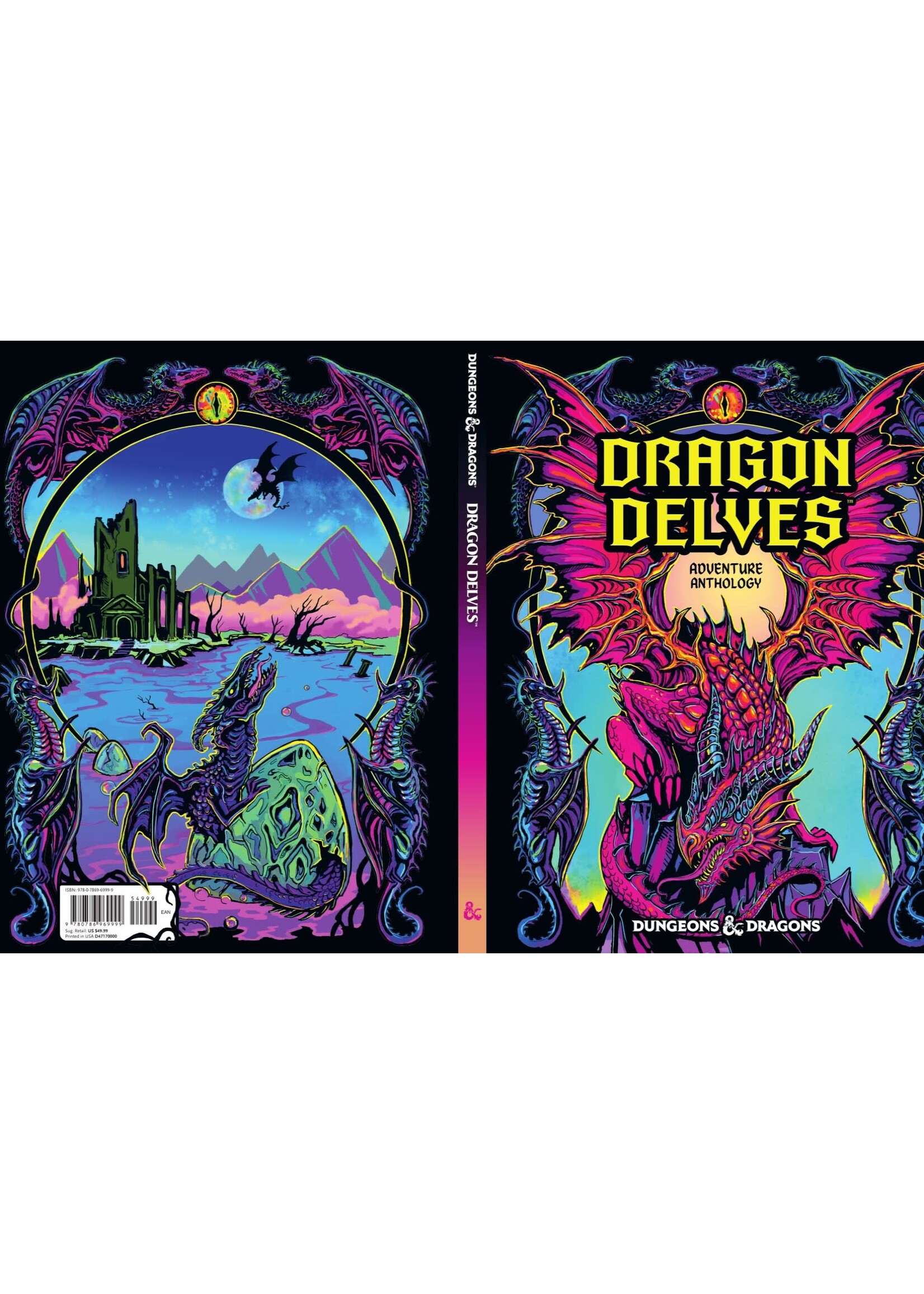 Wizards of the Coast D&D Dragon Delves Anthology Hobby Cover [Early In-Store Release]