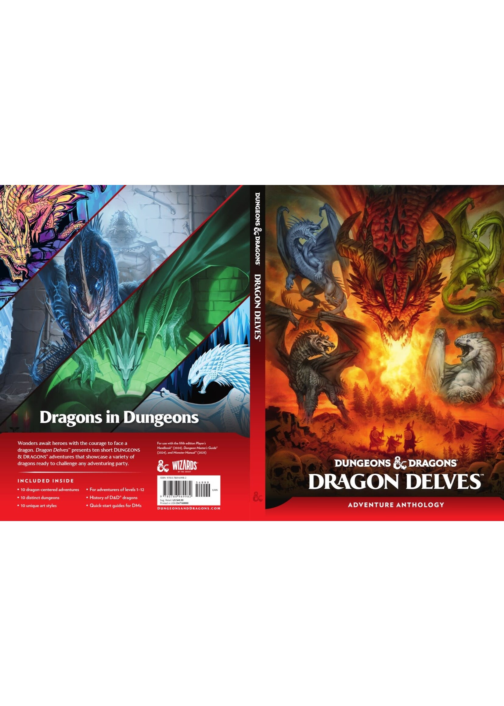 Wizards of the Coast D&D Dragon Delves Anthology