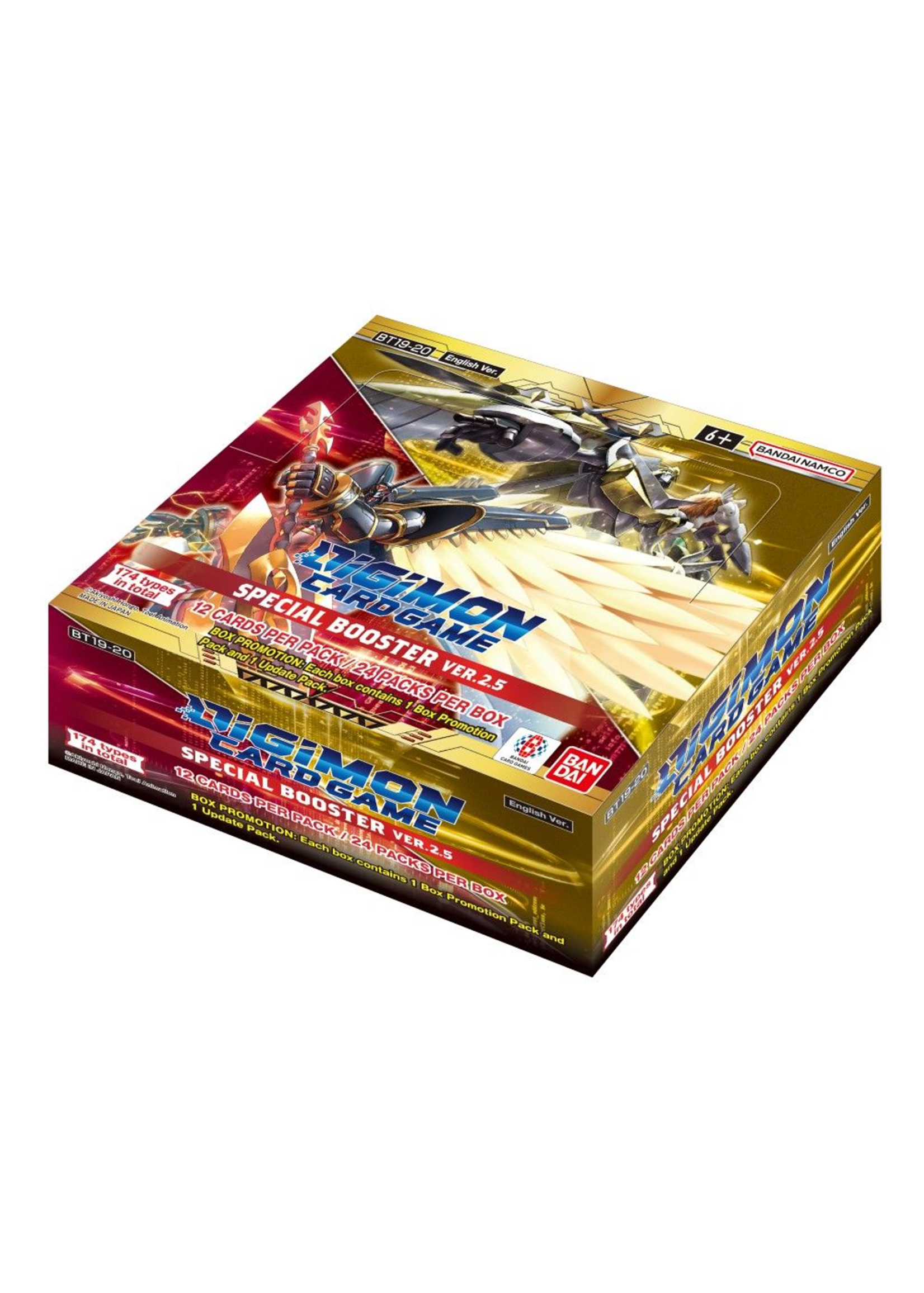 BANDAI Digimon TCG: Special Booster V2.5 Box (24) (BT19-20)