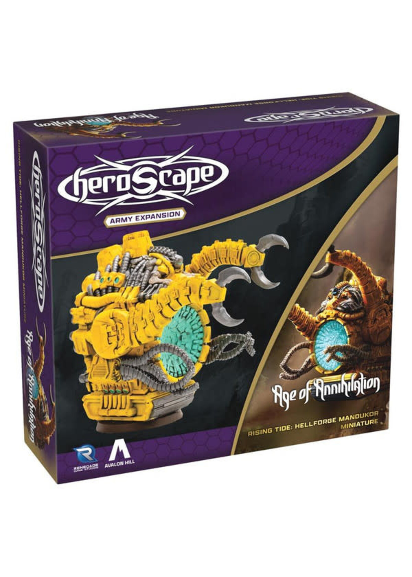 Renegade Game Studios Heroscape: Rising Tide: Hellforge Mandukor Army Expansion
