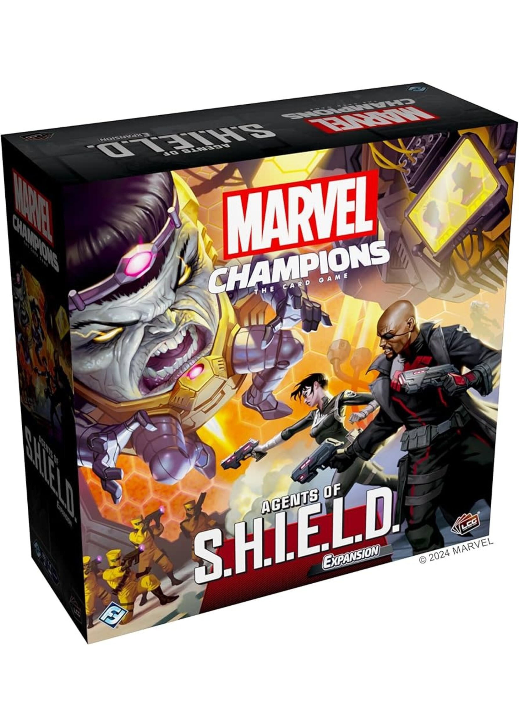 Fantasy Flight Games Marvel Champions: The Card Game – Agents of S.H.I.E.L.D Expansion